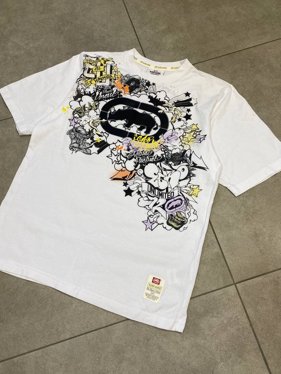 Ecko Unltd. Ecko Unltd. Graffiti Big Logo The Classic T-Shirt Size US M / EU 48-50 / 2 - 4 Thumbnail