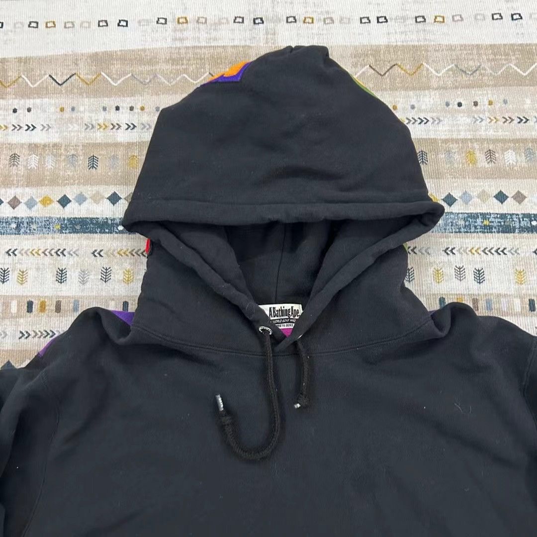 Bape COLOR CAMO SIDE SHARK PULLOVER HOODIE Size US XL / EU 56 / 4 - 3 Thumbnail