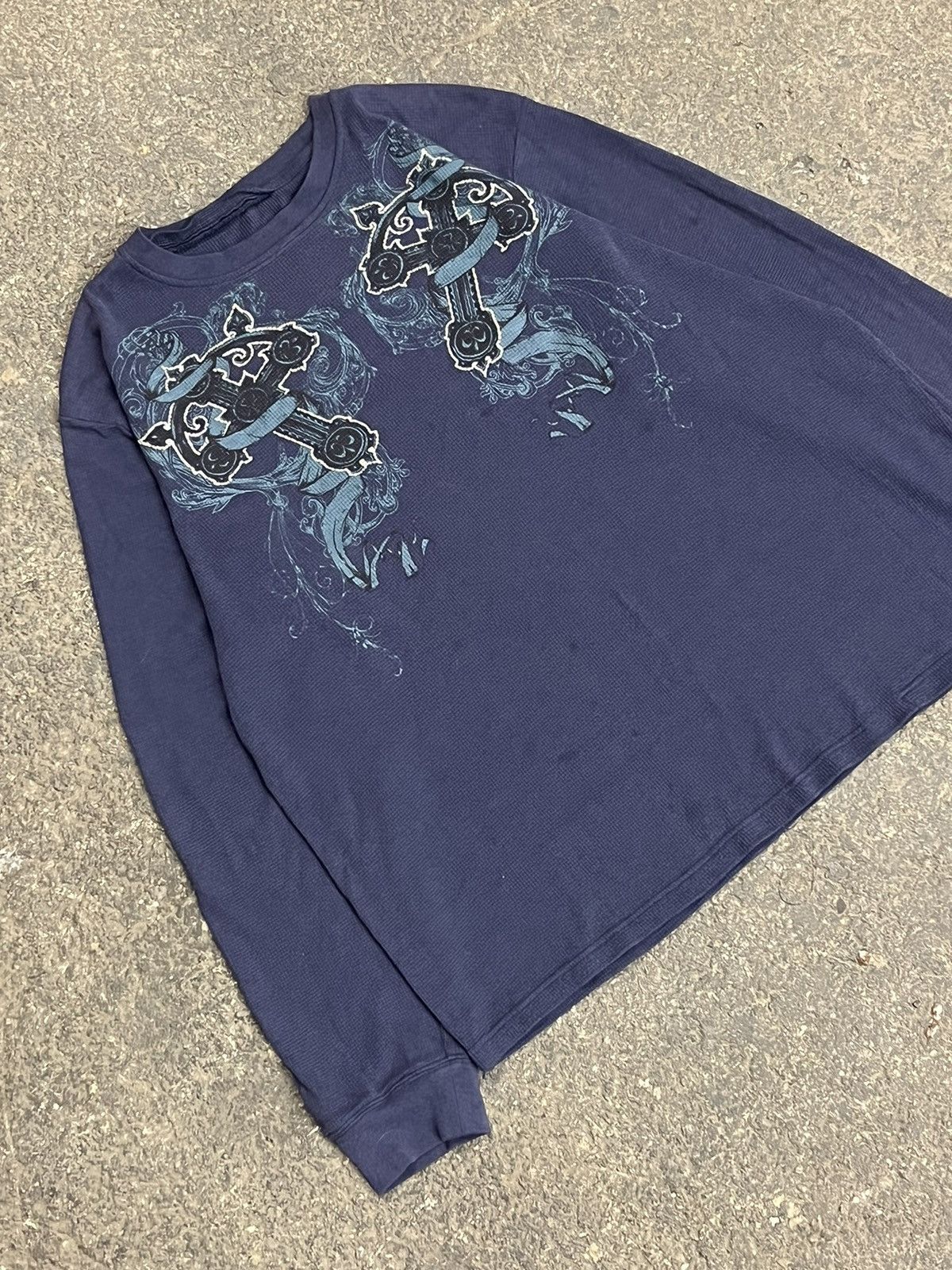 Affliction × Tapout Affliction style grunge thermal tap out y2k opium skater emo Size US XL / EU 56 / 4 - 1 Thumbnail