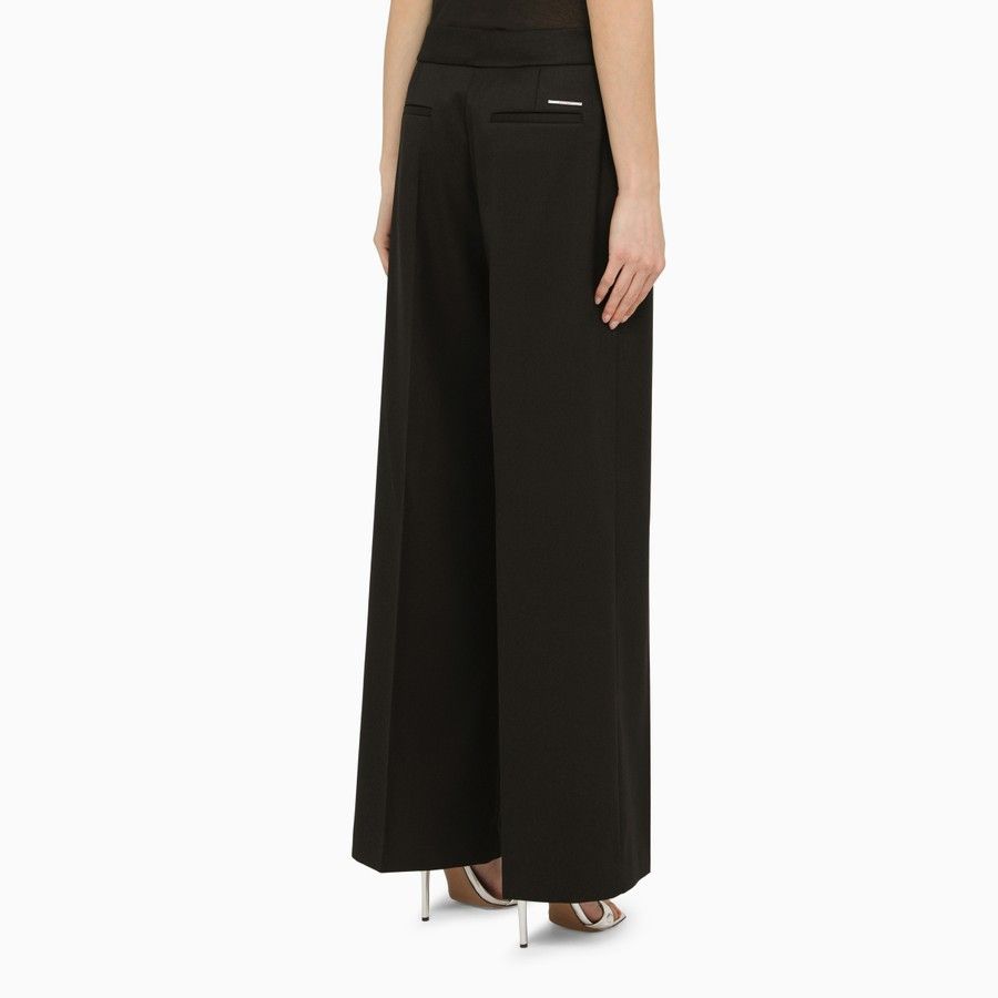 Calvin Klein o1d2blof0824 Wide-Leg Trousers in Black Size 26" / US 2 / IT 38 - 4 Thumbnail