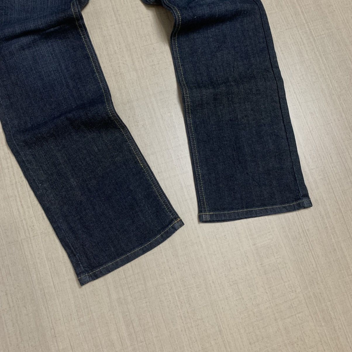 Japanese Brand japanese size 67x72 tight straigh washed denim jean Size US 28 / EU 44 - 5 Thumbnail