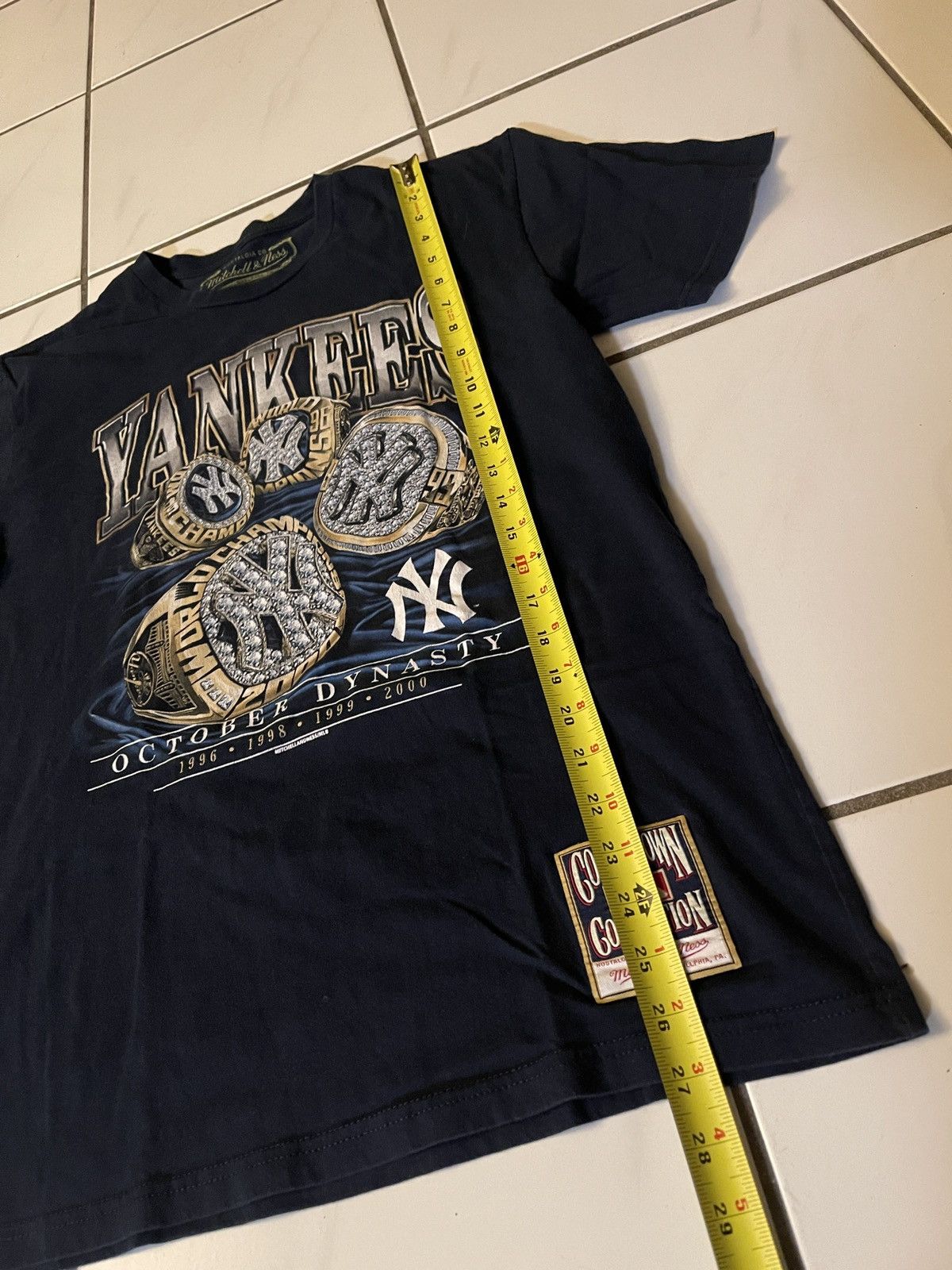 Mitchell & Ness New York Yankees T Shirt Mitchell & Ness MLB World Series Size US L / EU 52-54 / 3 - 5 Thumbnail