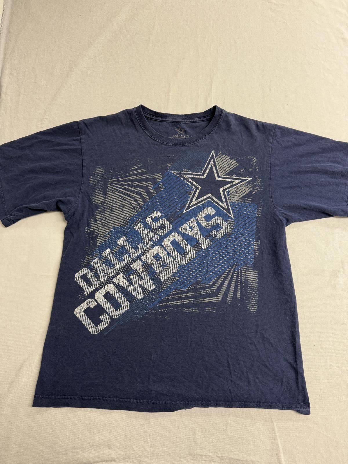 Designer Y2K Dallas Cowboys Football T-shirt Faded Large Print - M Size US M / EU 48-50 / 2 - 1 Thumbnail