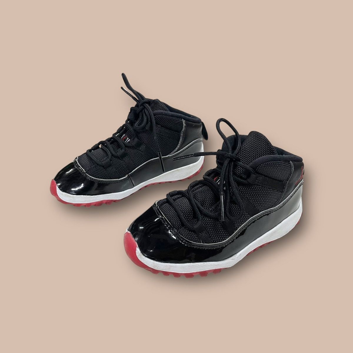 Jordan Brand Air Jordan 11 Retro TD 'Bred' 2019 Size US 5 / EU 37 - 1 Thumbnail