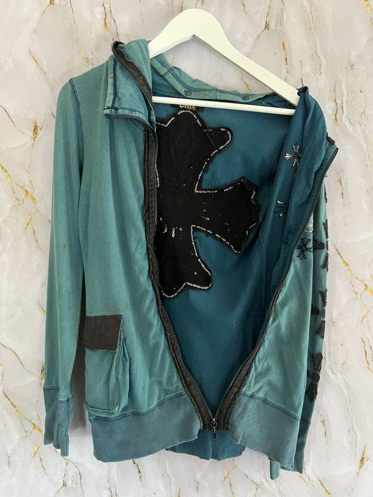 Japanese Brand GLITZ HOODIE Size US XS / EU 42 / 0 - 3 Thumbnail