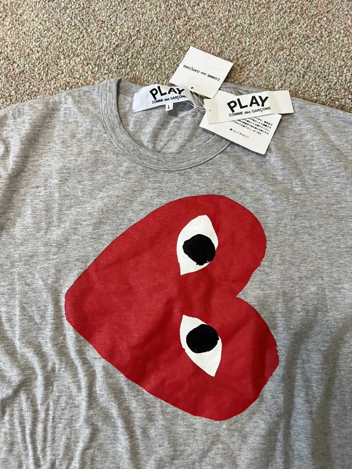 CDG by Comme des Garcons CDG long sleeve tee large Size US L / EU 52-54 / 3 - 2 Thumbnail