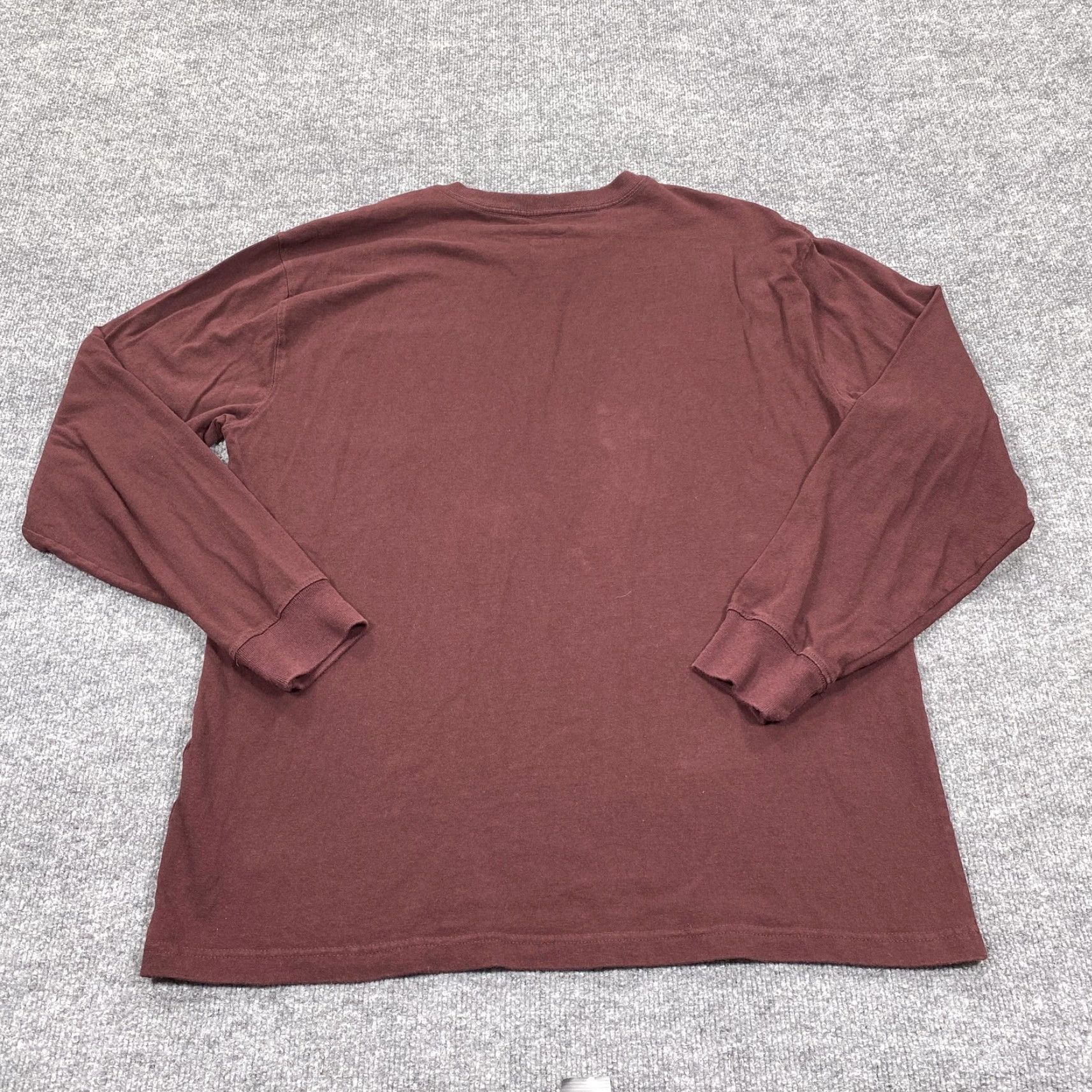 Carhartt Carhartt Shirt Mens Large Red Long Sleeve Pocket Workwear Original Fit K126 PRT Size US L / EU 52-54 / 3 - 5 Thumbnail