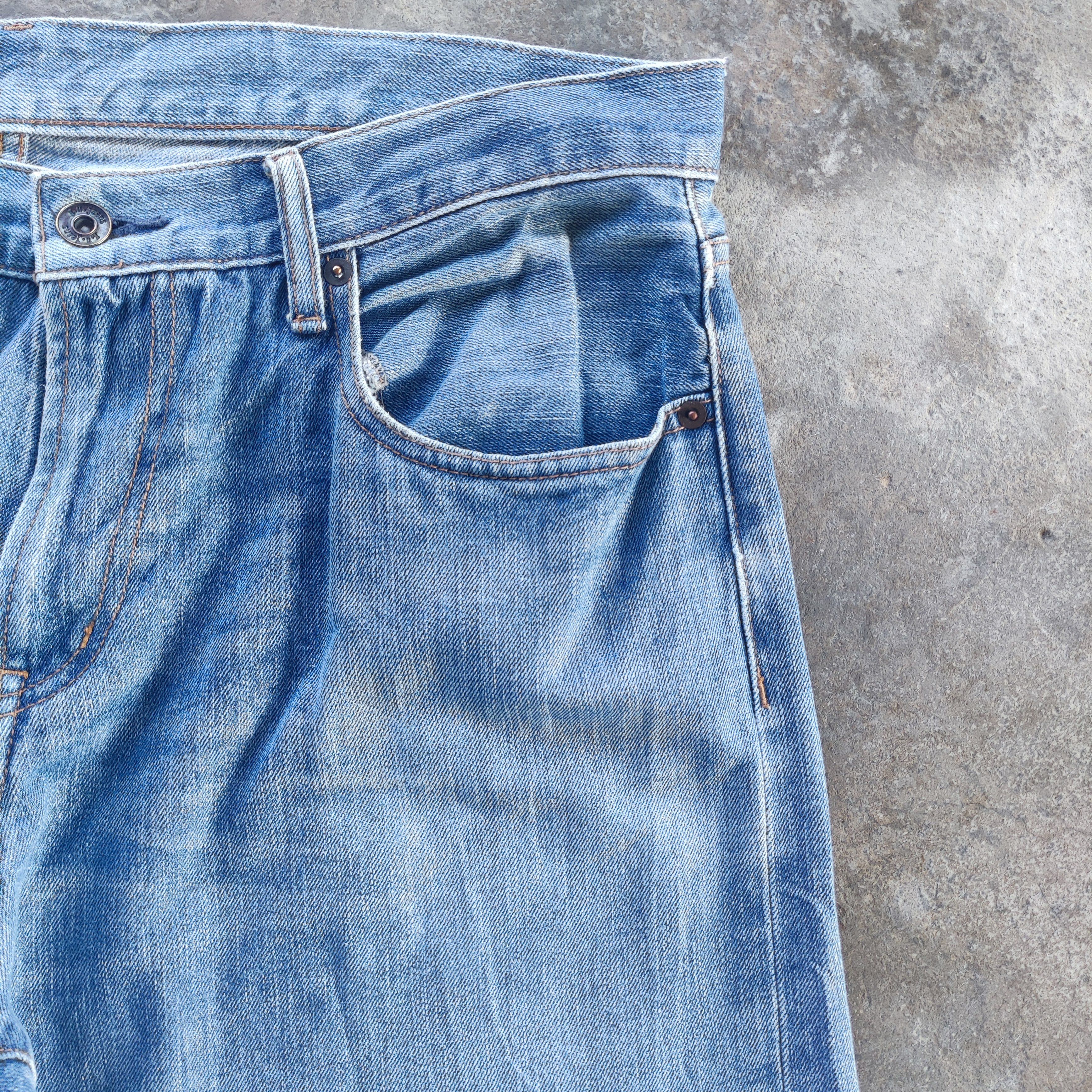 Japanese Brand Vintage Japanese Brand Buggy Jeans Distressed Faded Pants Size US 37 - 6 Thumbnail