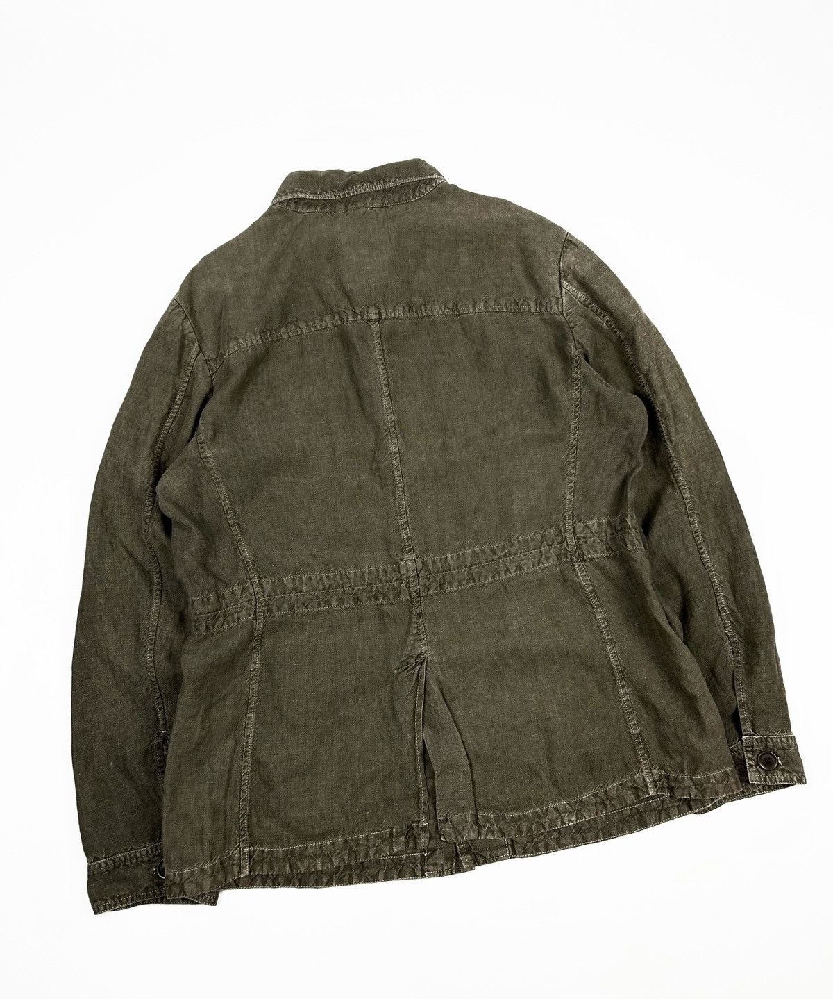 Alpha Industries × Diesel Military Milestone Linen Shirt Overshirt Jacket Size US L / EU 52-54 / 3 - 8 Thumbnail