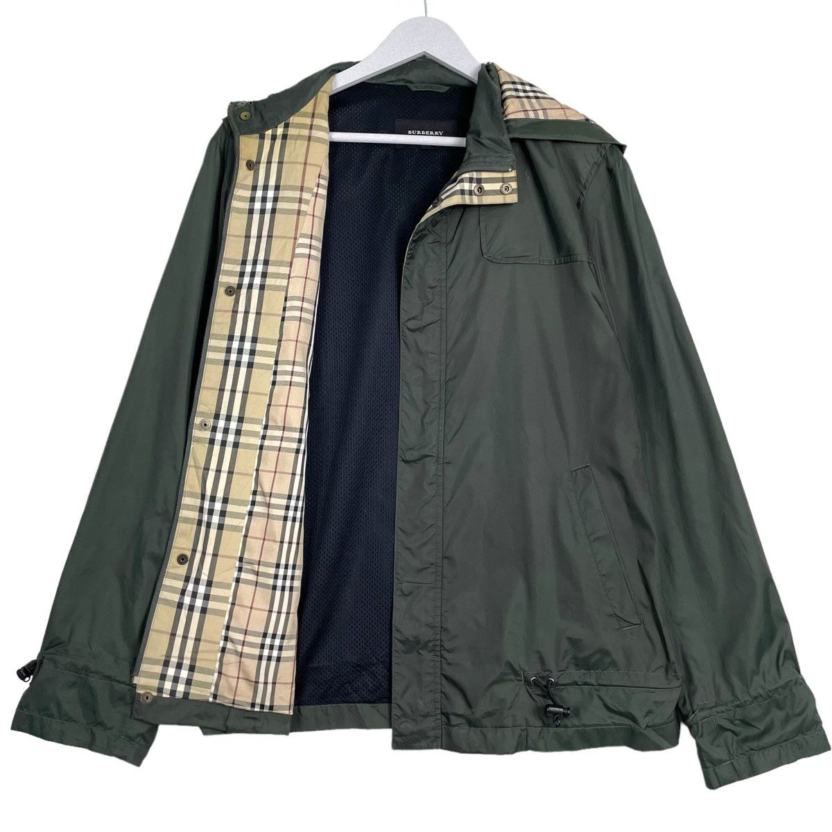 Burberry 💥BURBERRY BLACK LABEL SURVIVAL NYLON HOODIE Size US L / EU 52-54 / 3 - 1 Thumbnail