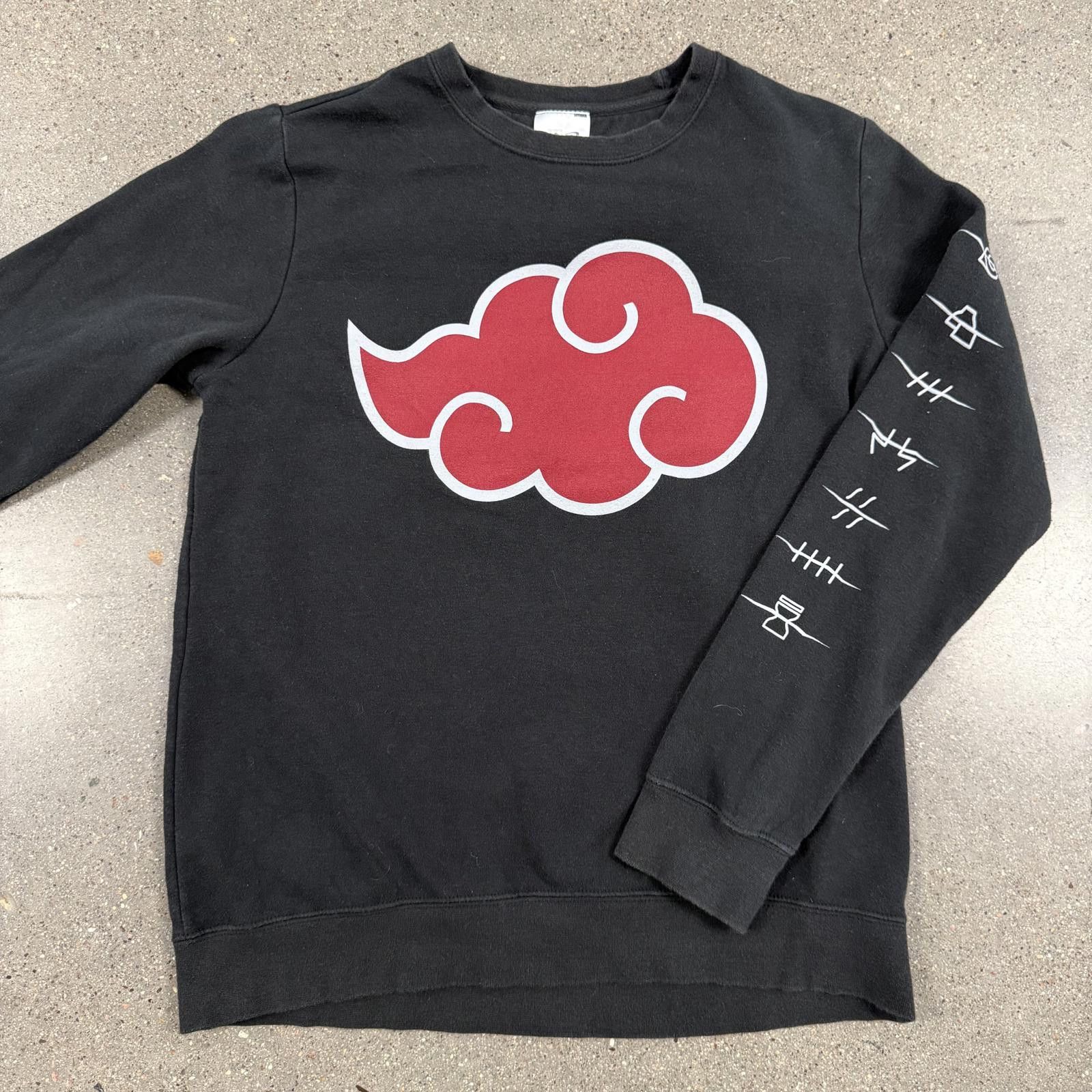 Ripple Junction VTG Naruto Shippuden Akatsuki Cloud Sweatshirt S Authentic Size US L / EU 52-54 / 3 - 1 Thumbnail