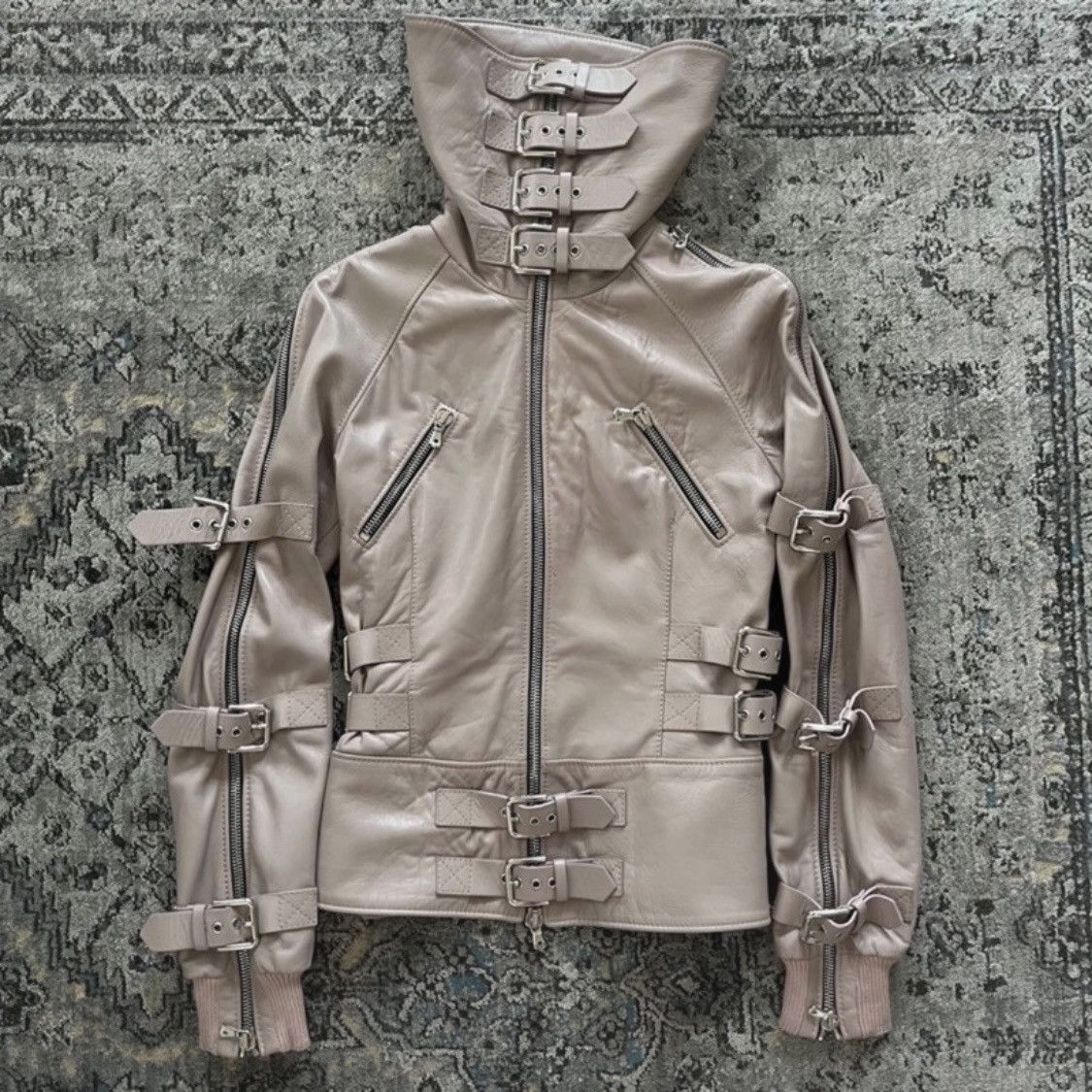 Dolce & Gabbana Dolce&Gabbana S/S 2003 'Sex & Love' Bondage Buckle Lambskin Size M / US 6-8 / IT 42-44 - 5 Thumbnail