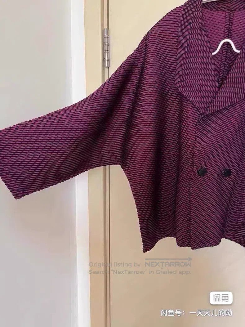 Issey Miyake Issey Miyake Fish Scale Jacket Size M / US 6-8 / IT 42-44 - 2 Thumbnail