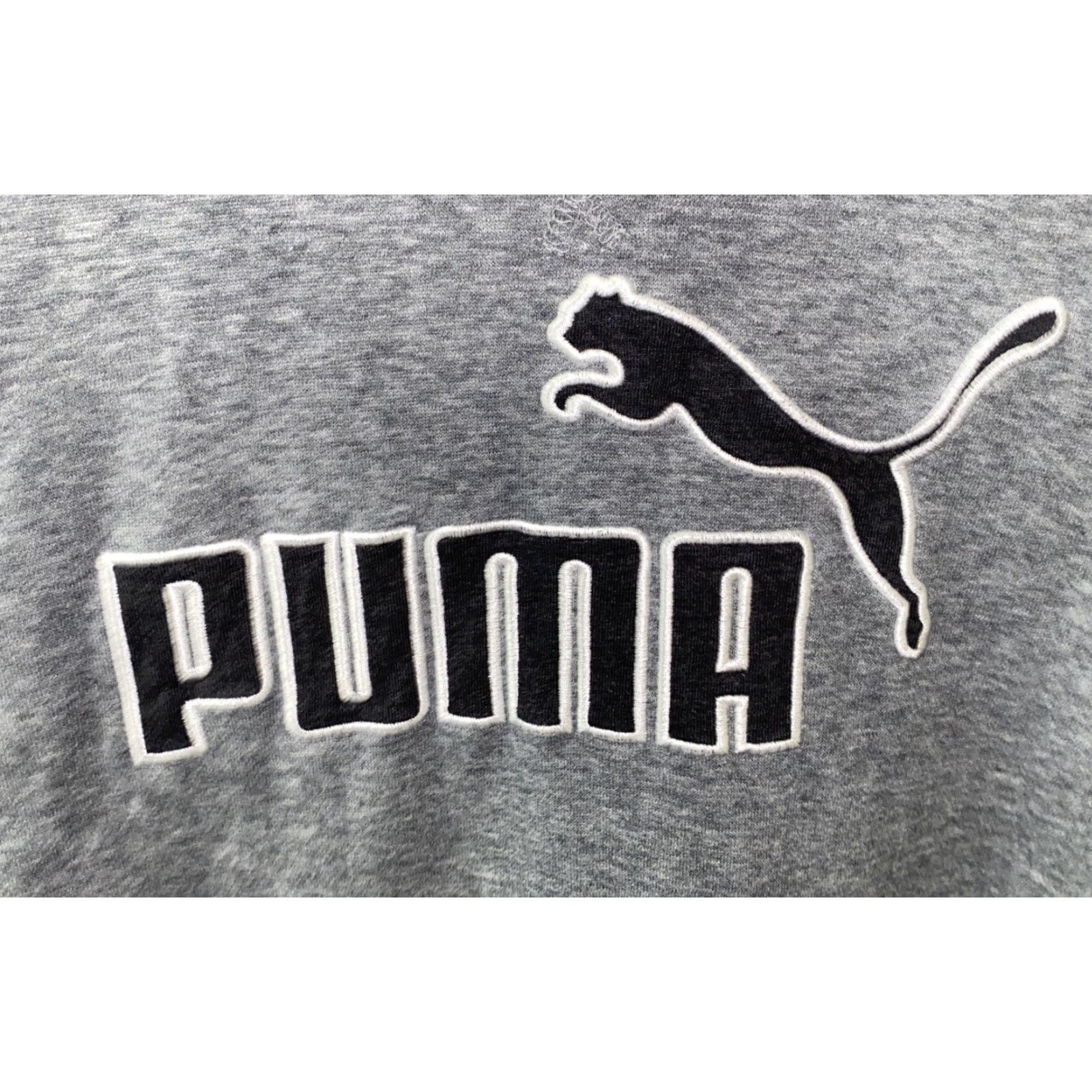 Puma PUMA Womens Hoodie Pullover Drawstring Hooded Gray S Regular Activewear Women Size S Size S / US 4 / IT 40 - 3 Thumbnail
