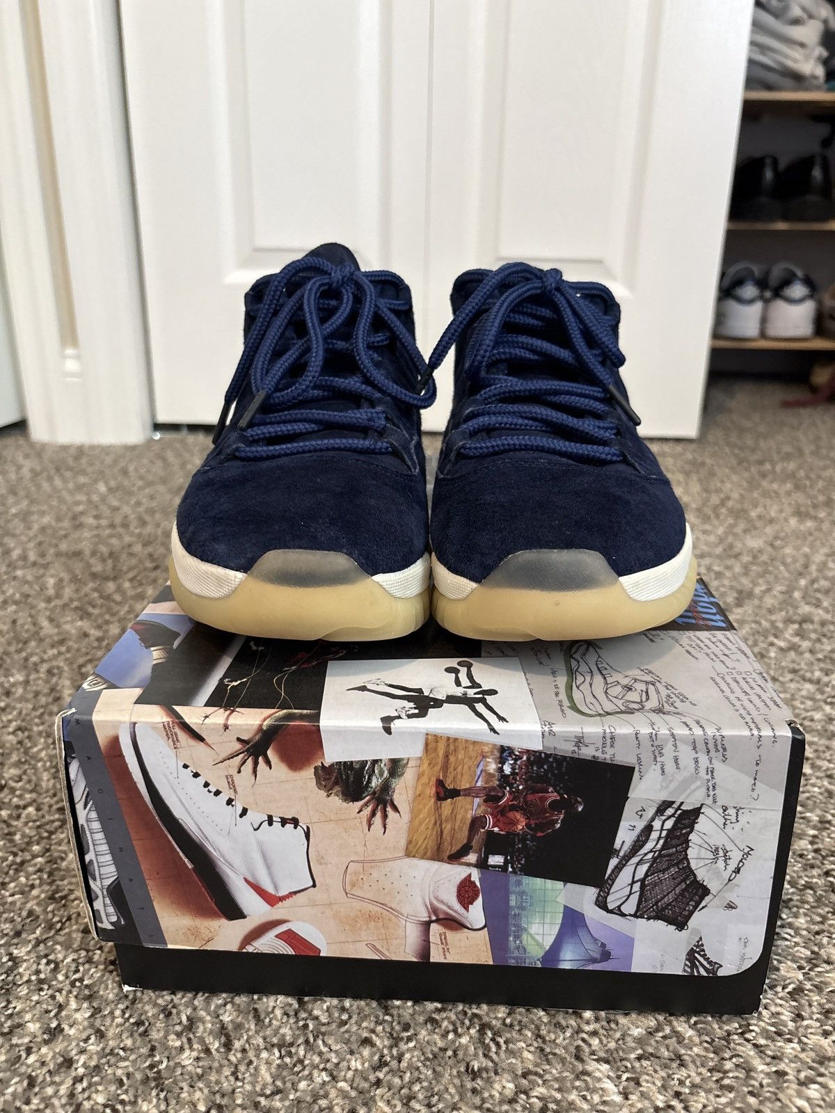 Jordan Brand Jordan 11 Low “Re2pect” Jeter Size US 11 / EU 44 - 4 Thumbnail