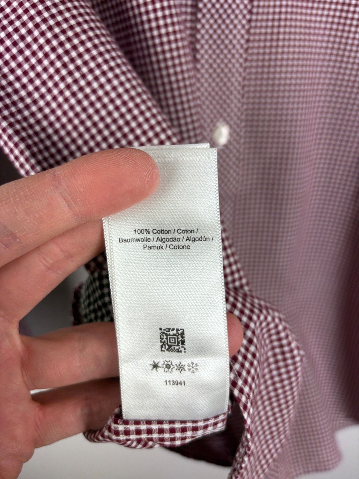 Fred Perry Fred Perry Gingham Button Up Shirt Check Red White Size S Size US S / EU 44-46 / 1 - 9 Thumbnail