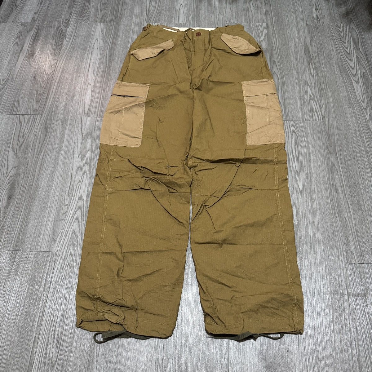 Nanamica Nanamica Ripstop Cargo Pants Size US 34 / EU 50 - 1 Thumbnail