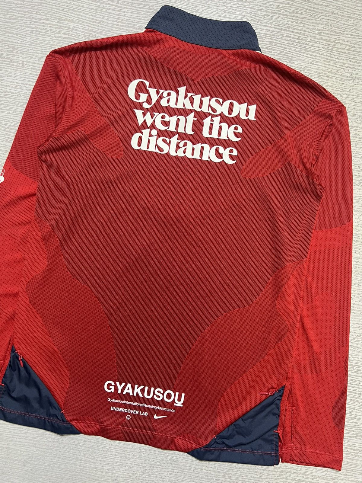 Nike × Undercover Nike - Undercover Gyakusou - NRG Half Zip Long-Sleeve Top Size US S / EU 44-46 / 1 - 11 Thumbnail