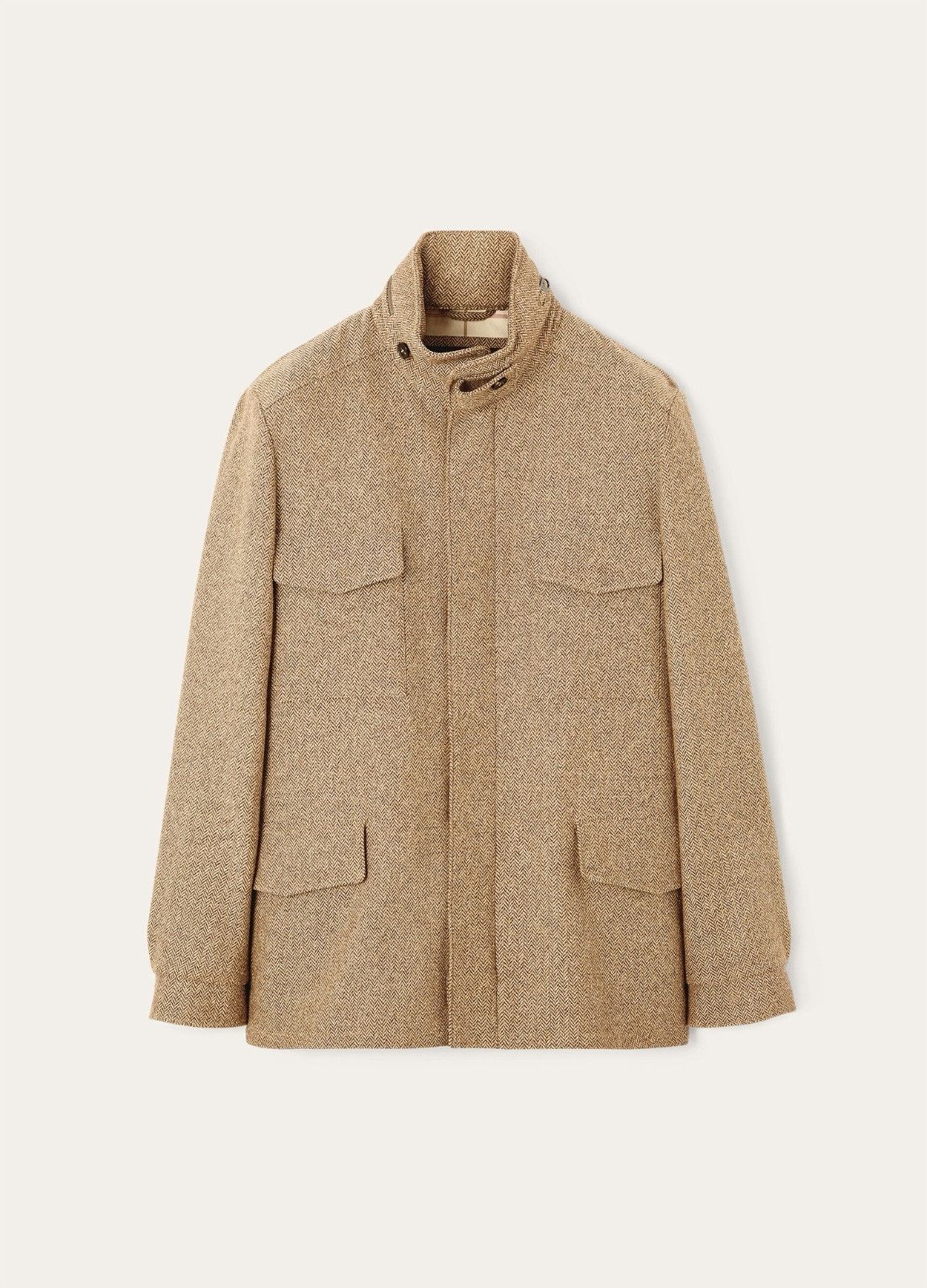 Loro Piana o1srvl11e0526 FAP2325 Traveller Field Jacket in Brown Size US XL / EU 56 / 4 - 1 Thumbnail