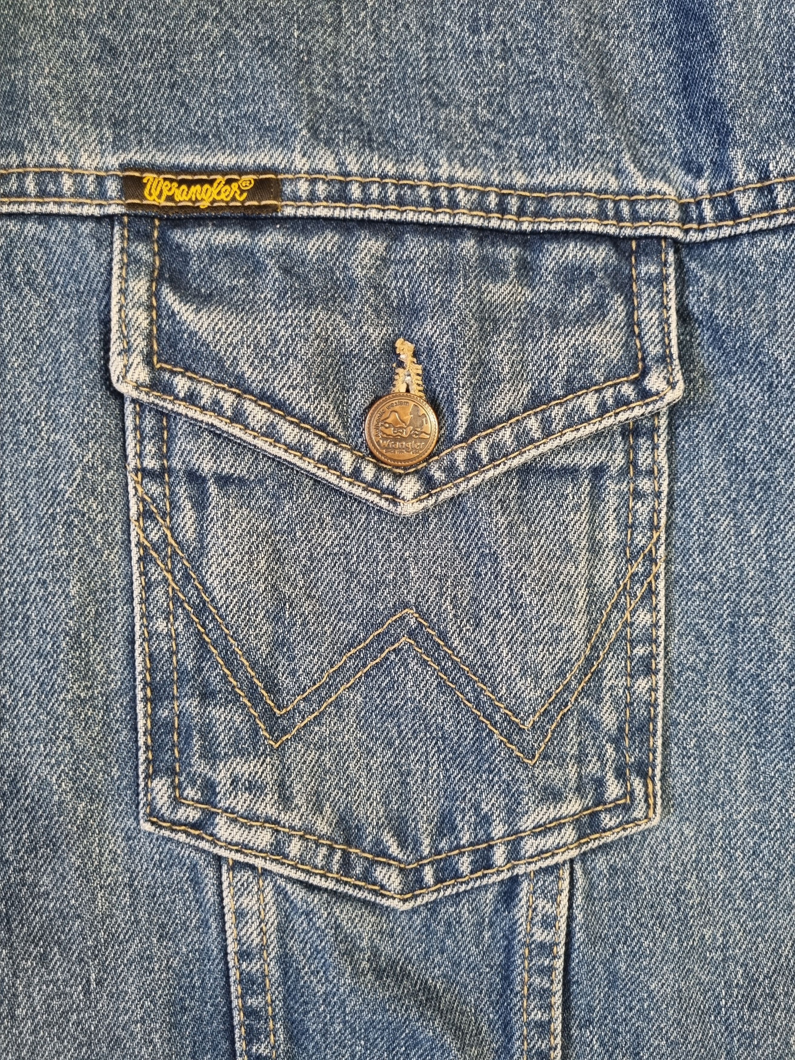 Wrangler Vintage 90's Wrangler Denim USA Jacket Size US XL / EU 56 / 4 - 8 Thumbnail