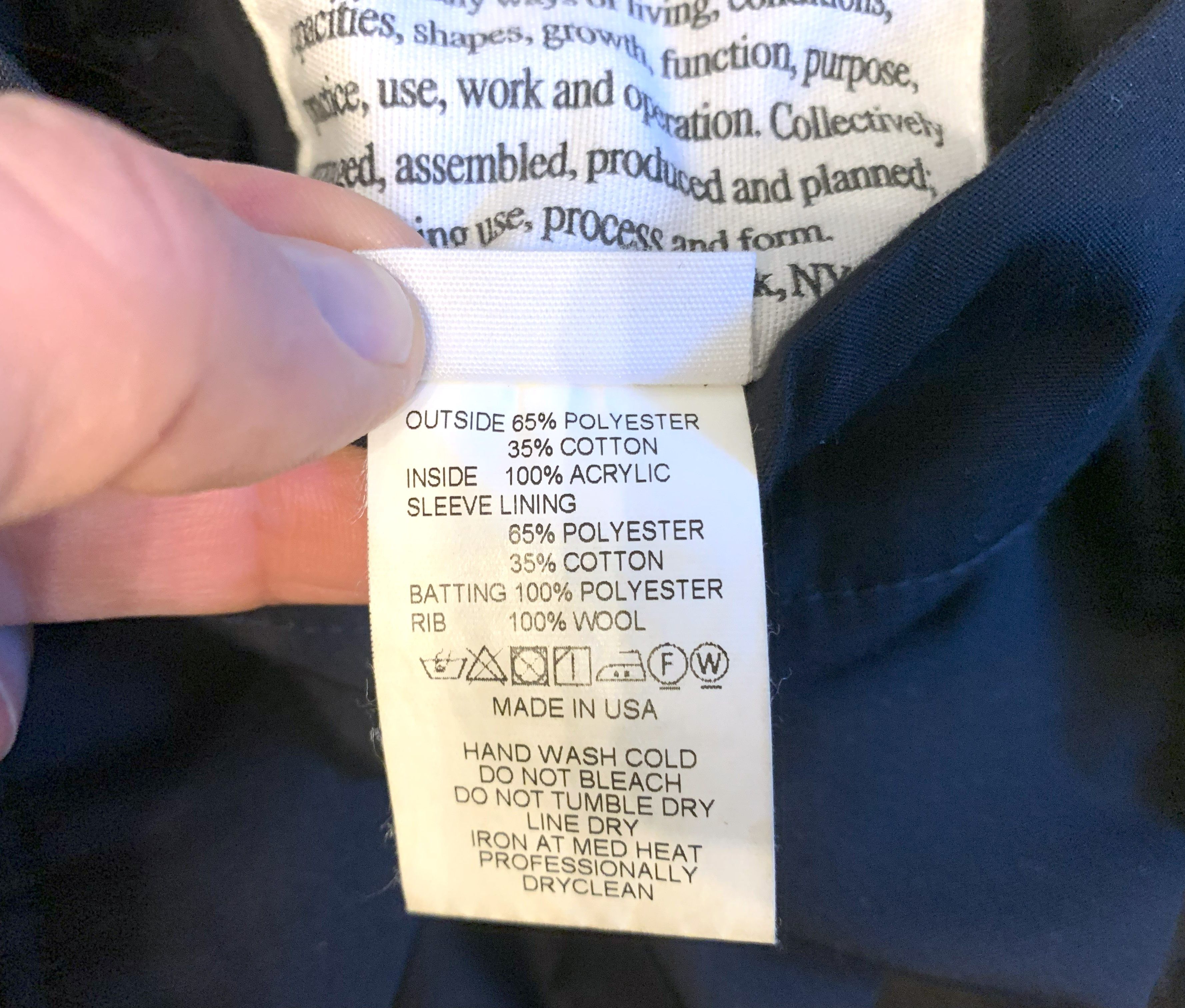 Engineered Garments Engineered Garments 2018aw liner coat, made in USA, size M Size US M / EU 48-50 / 2 - 11 Thumbnail