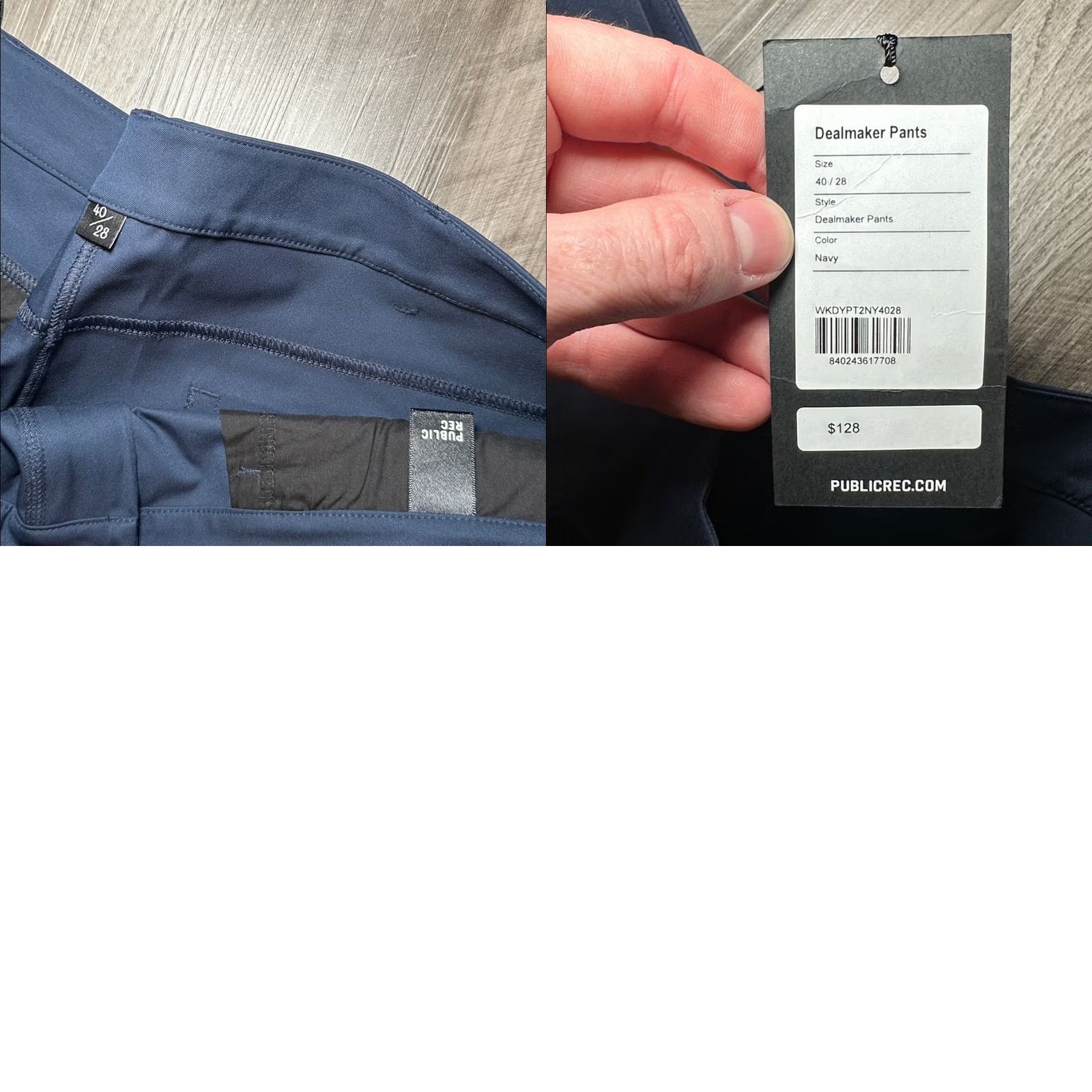 Vintage Public Rec Dealmaker Performance Pants Shirt? Size US 40 / EU 56 - 8 Thumbnail