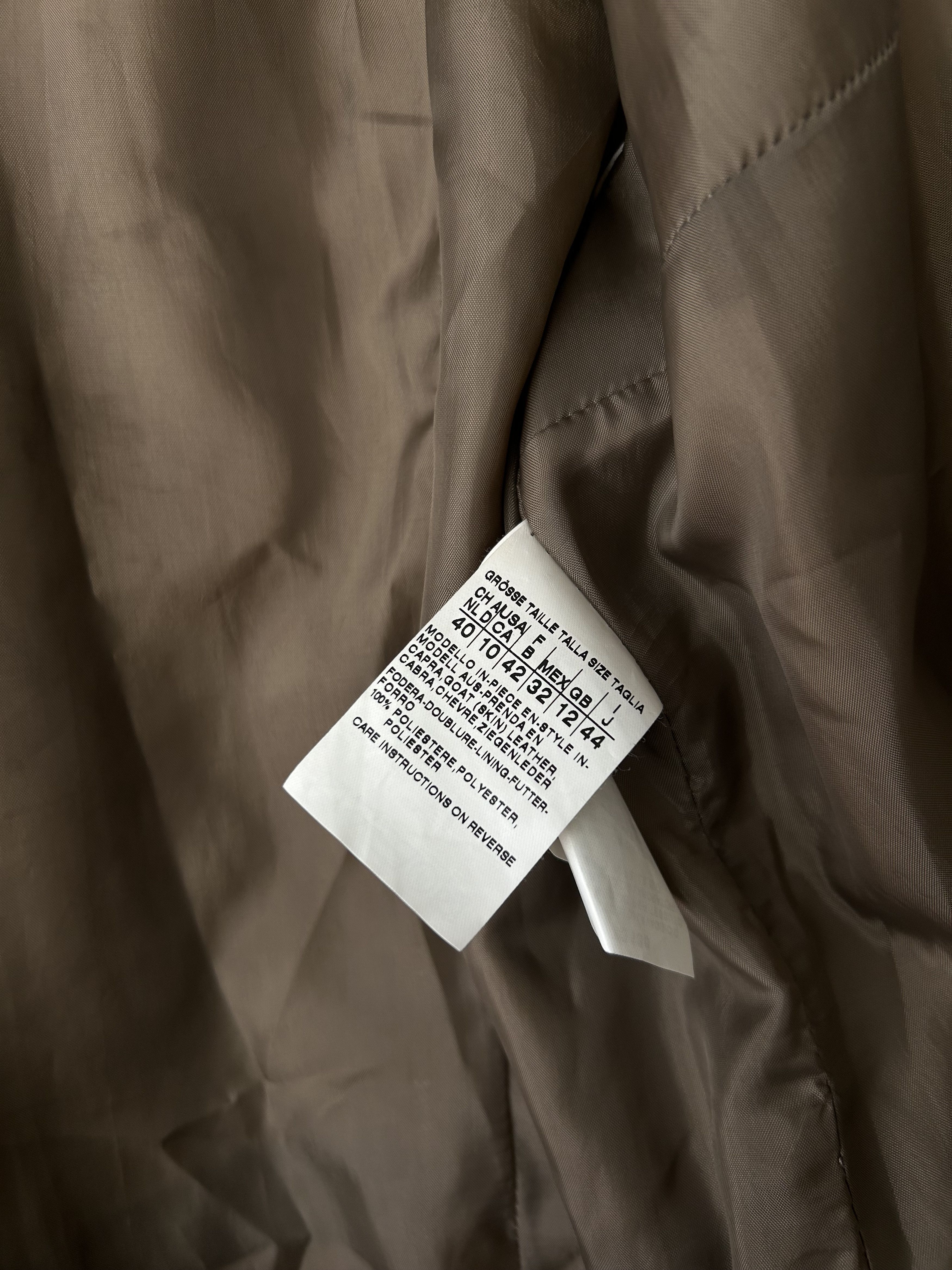 Weekend Max Mara Max Mara Weekend Vintage Leather Jacket Size M / US 6-8 / IT 42-44 - 8 Thumbnail