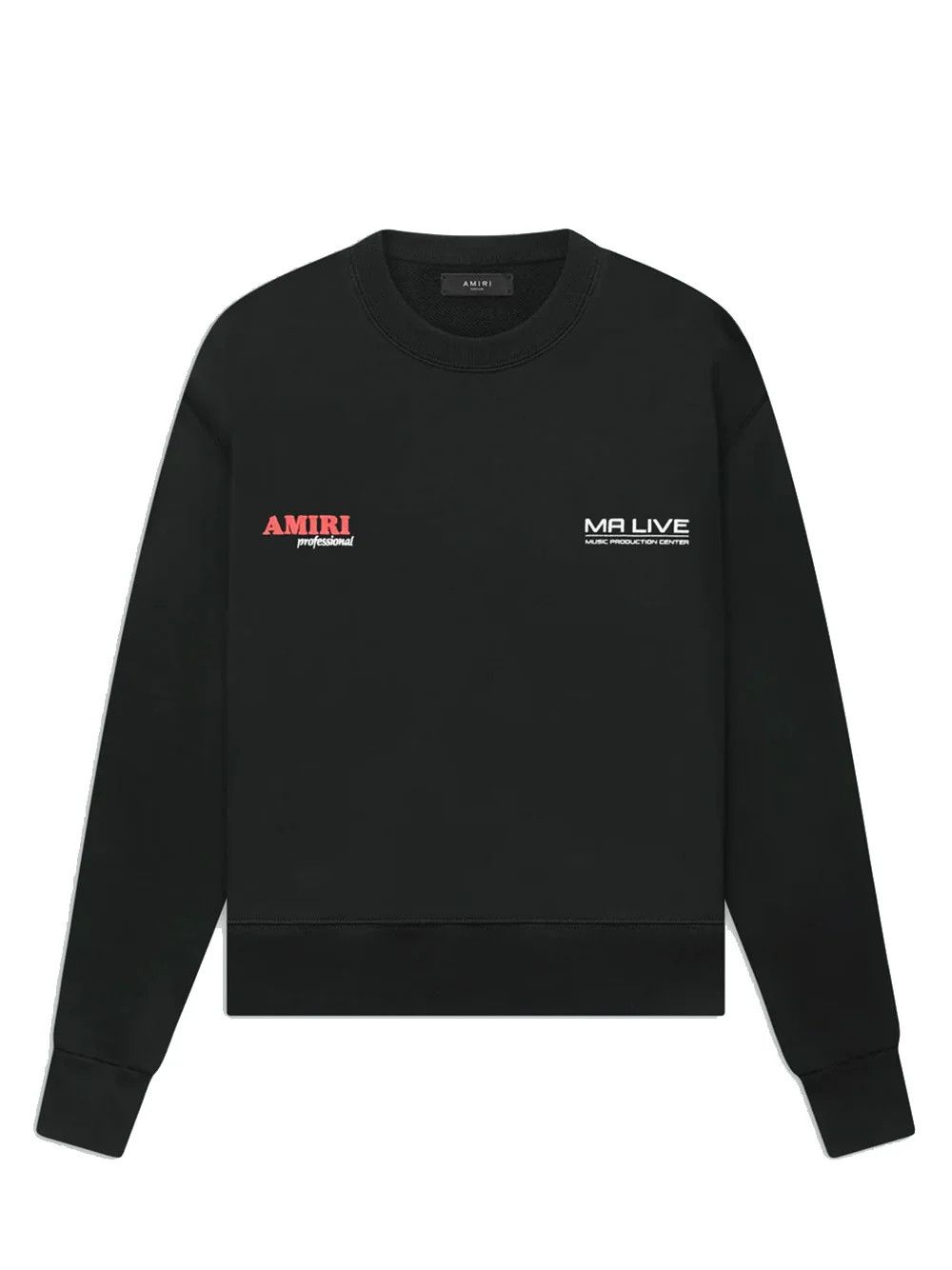 o1gr1nt0325 Drum Machine Crewneck Sweatshirt in Black