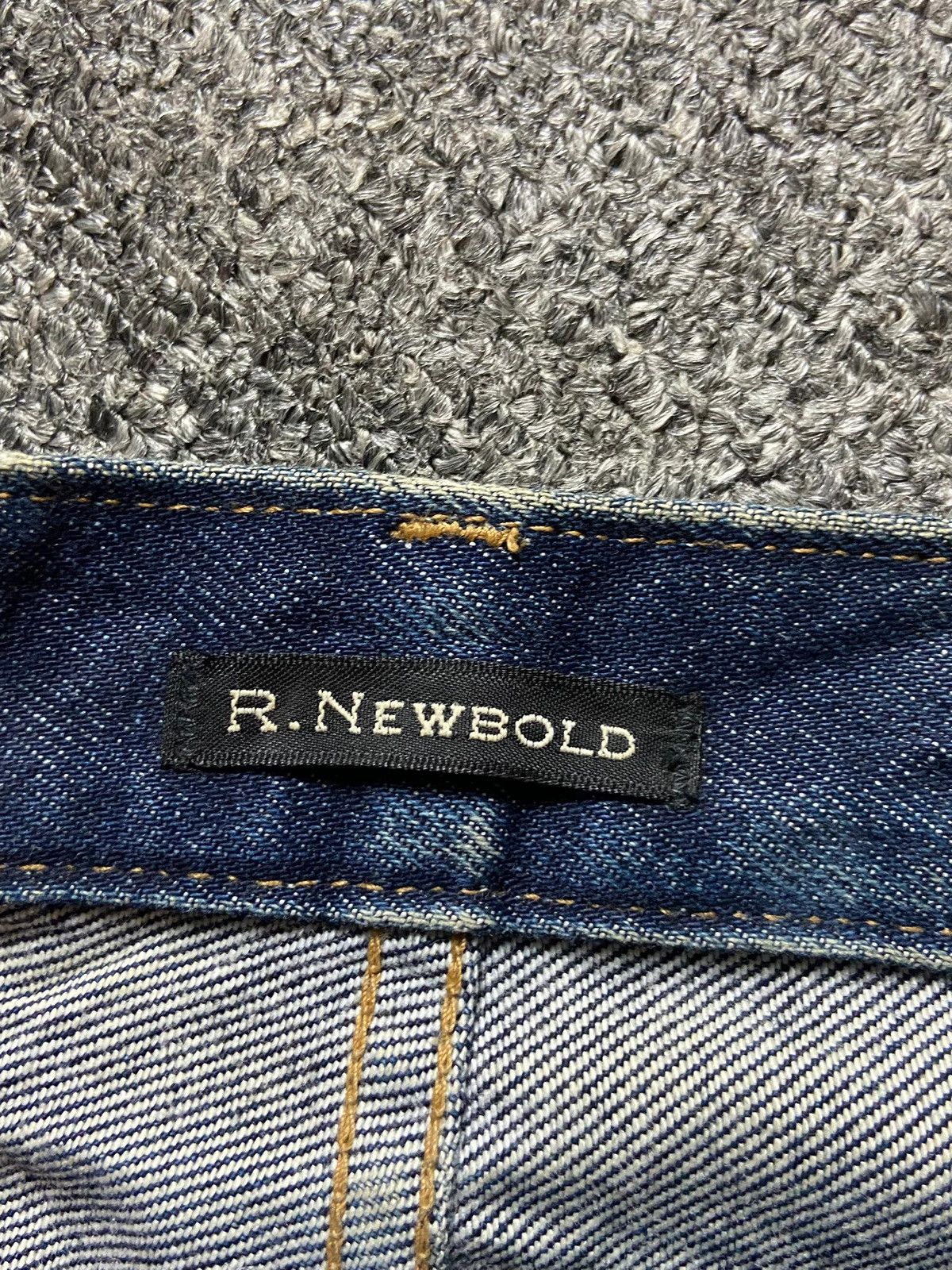 R.Newbold × Vintage R.Newbold Brand Distressed Denim Jeans (122) Size US 30 / EU 46 - 7 Thumbnail