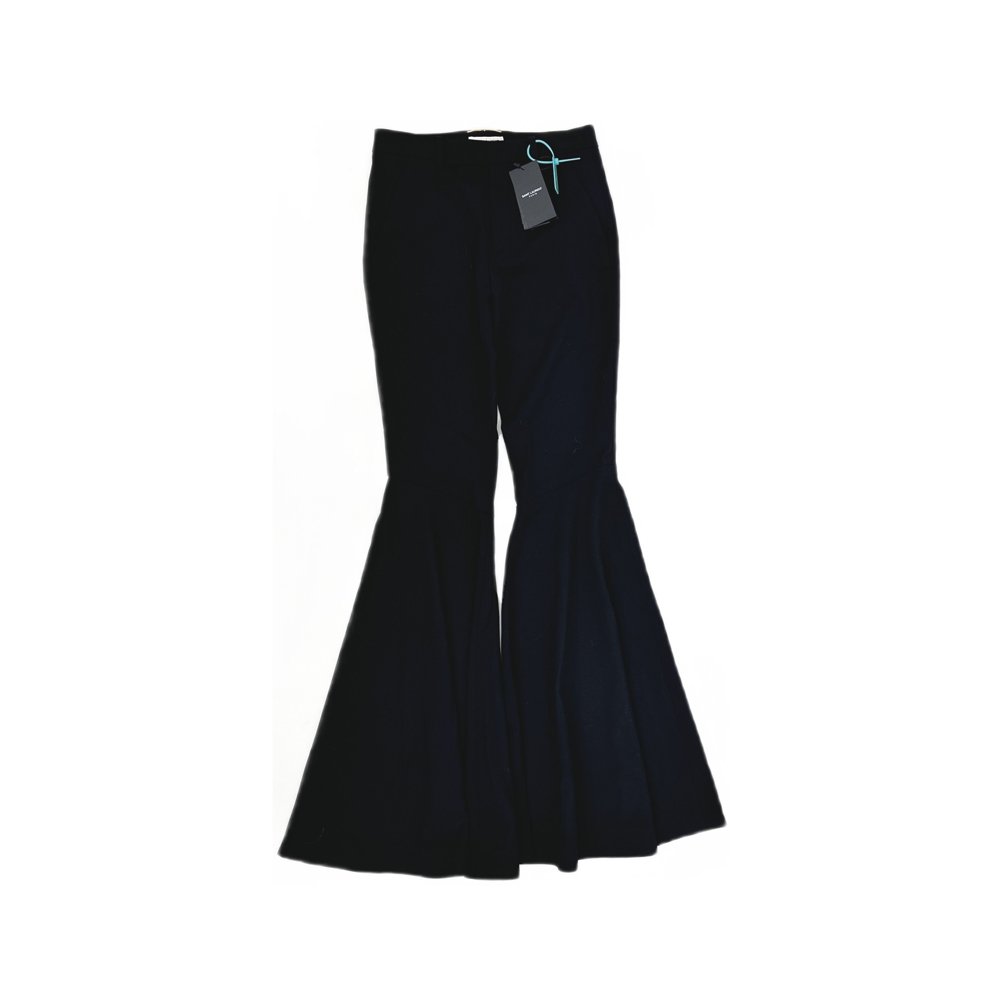 Saint Laurent Paris Saint Laurent Flare Wool Pants F36 Size 26" / US 2 / IT 38 - 1 Thumbnail