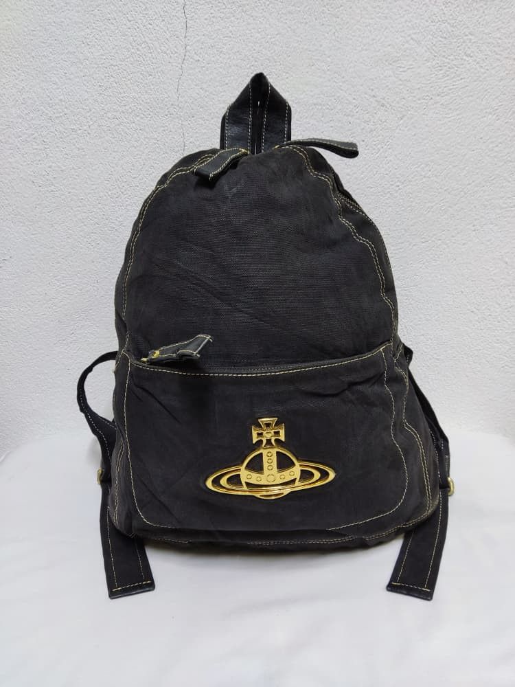 Vivienne Westwood Vivienne Westwood Edgewear Black Backpack Size ONE SIZE - 1 Thumbnail