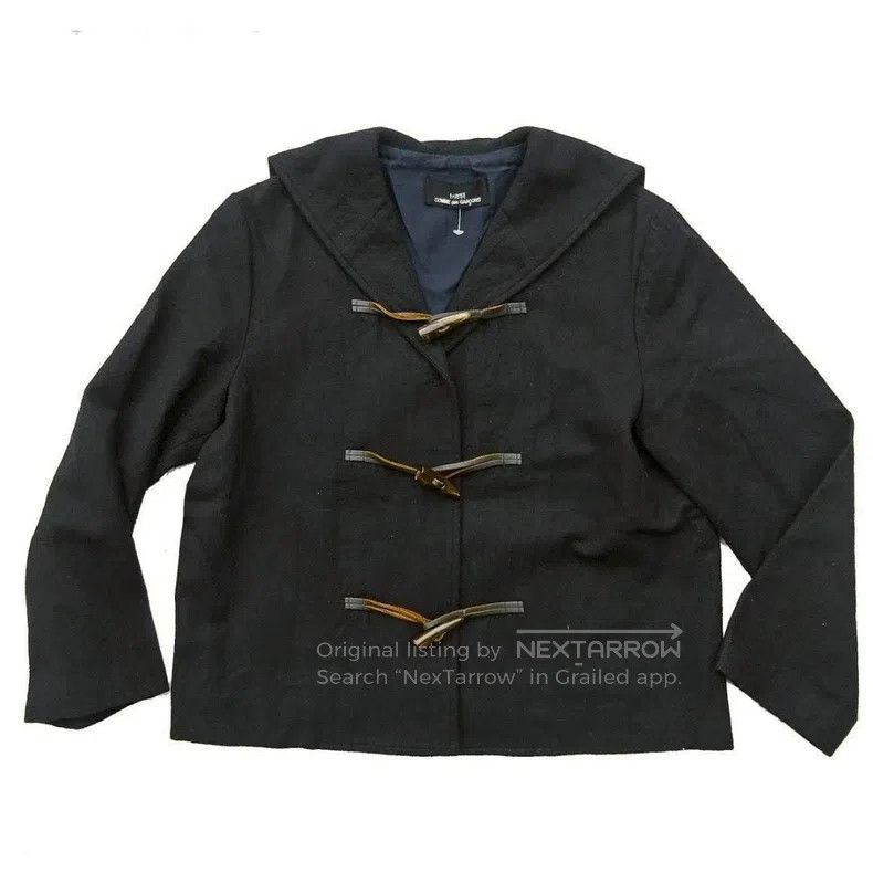 Comme des Garcons Comme Des Garcons Sailor collar toggle coat Size S / US 4 / IT 40 - 1 Thumbnail