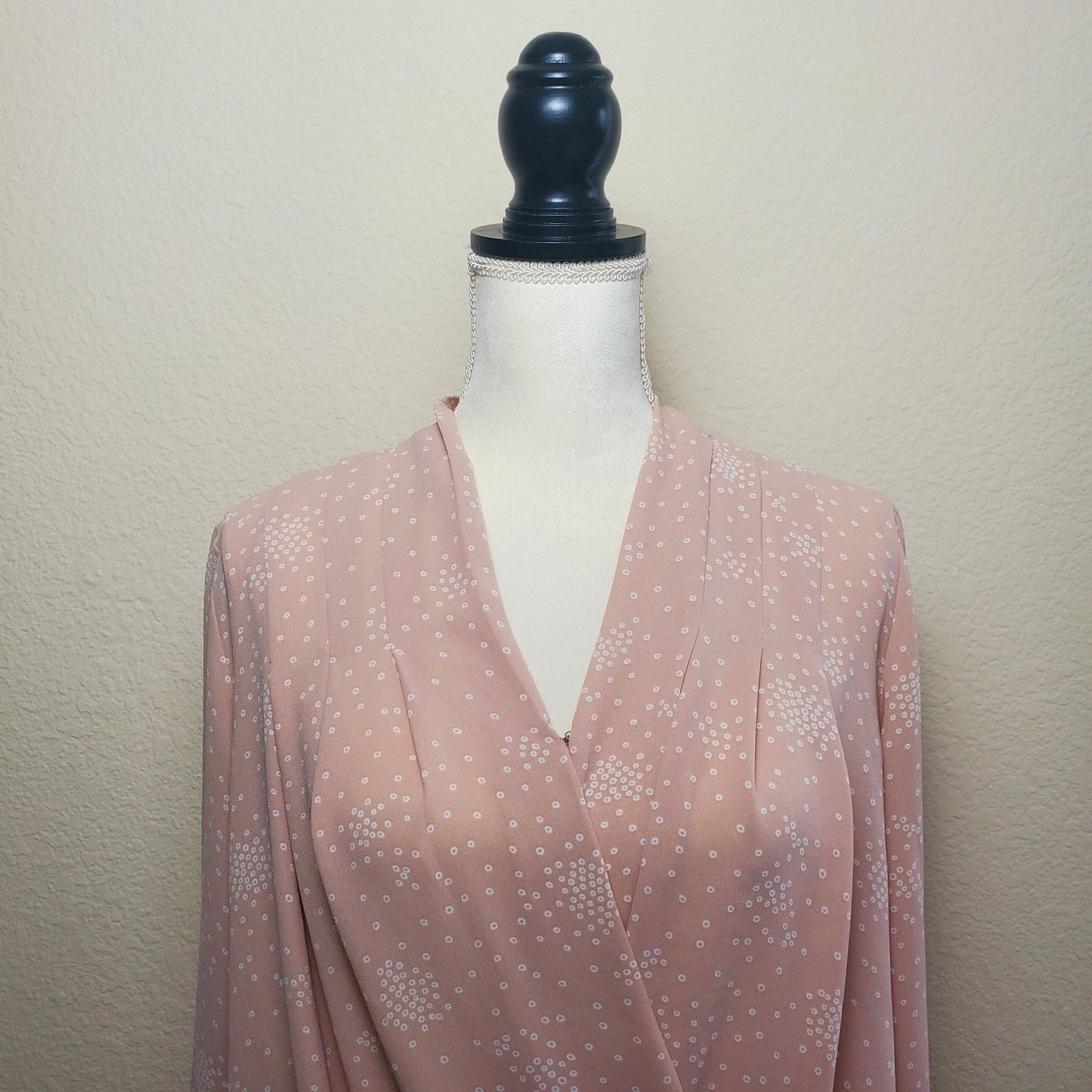 Ann Taylor Ann Taylor Blush Wrap Top Small Size S / US 4 / IT 40 - 5 Thumbnail