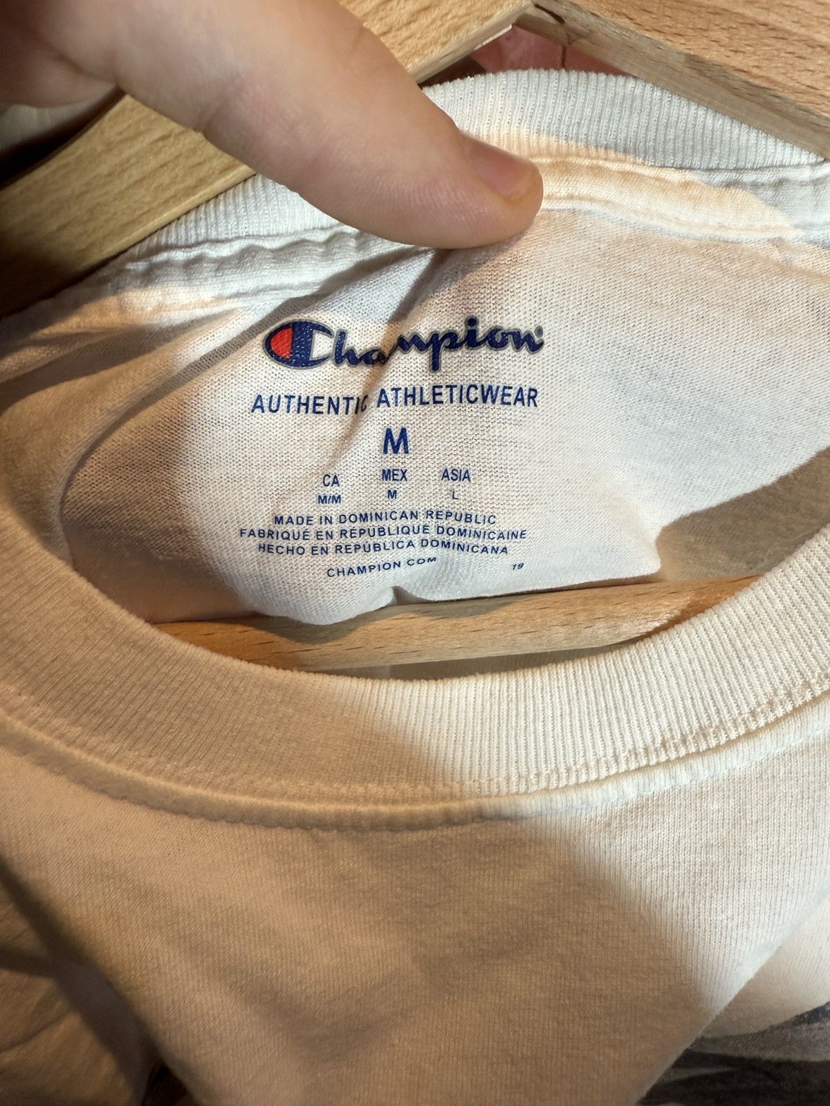 Champion × Off-White Off-White X Champion tshirt Size US M / EU 48-50 / 2 - 3 Thumbnail