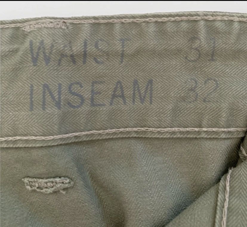 Ralph Lauren Vintage Polo Ralph Lauren Olive Green HBT P-44 Monkey Pants Size US 31 - 10 Thumbnail
