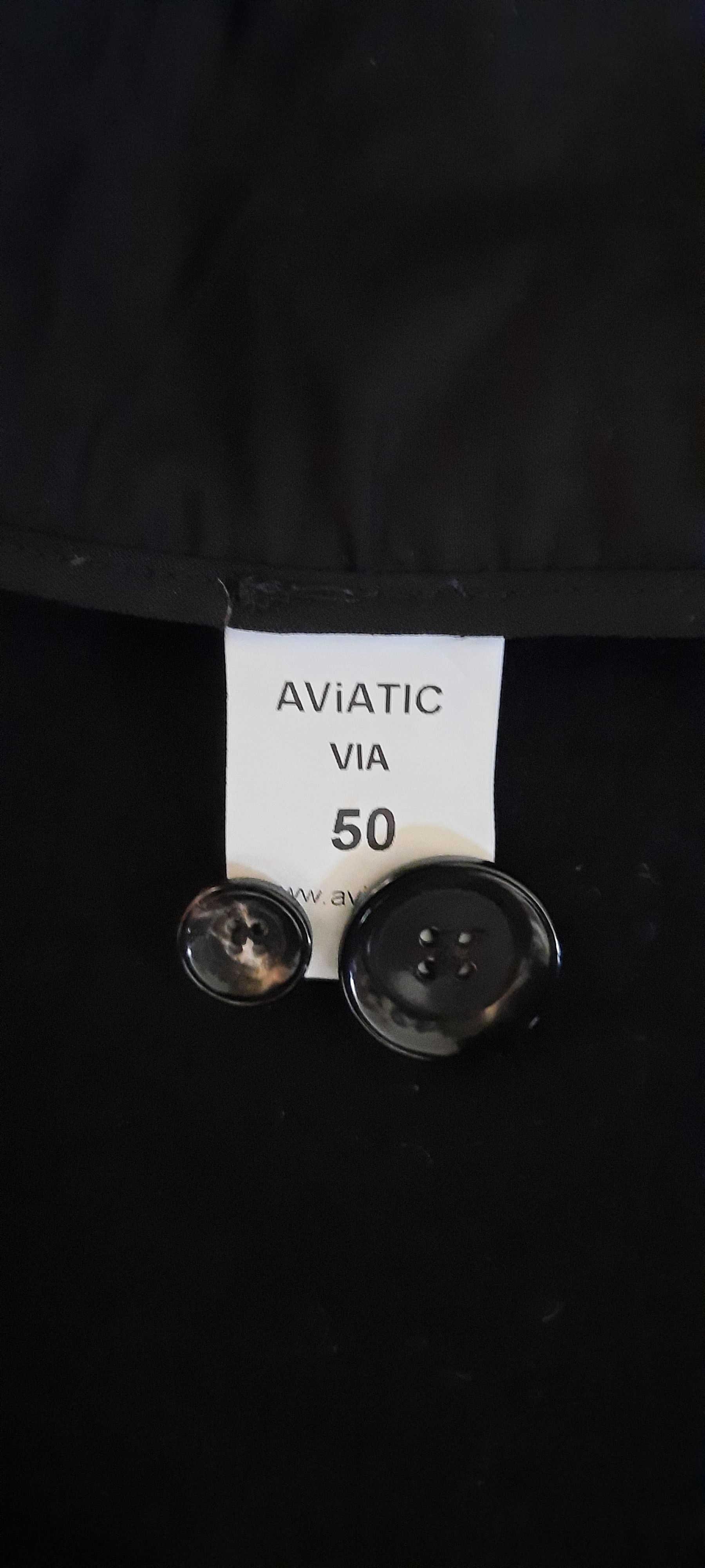 Aviatic AVIATIC Men's Jacket Black IT 50 Size 50R - 18 Thumbnail
