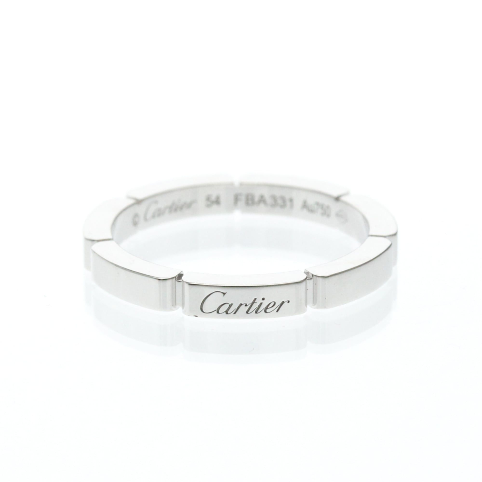 Cartier Cartier Maillon Panthère Ring B4083554 White Gold (18K) Fashion No Stone Band Ring Silver Size ONE SIZE - 1 Thumbnail