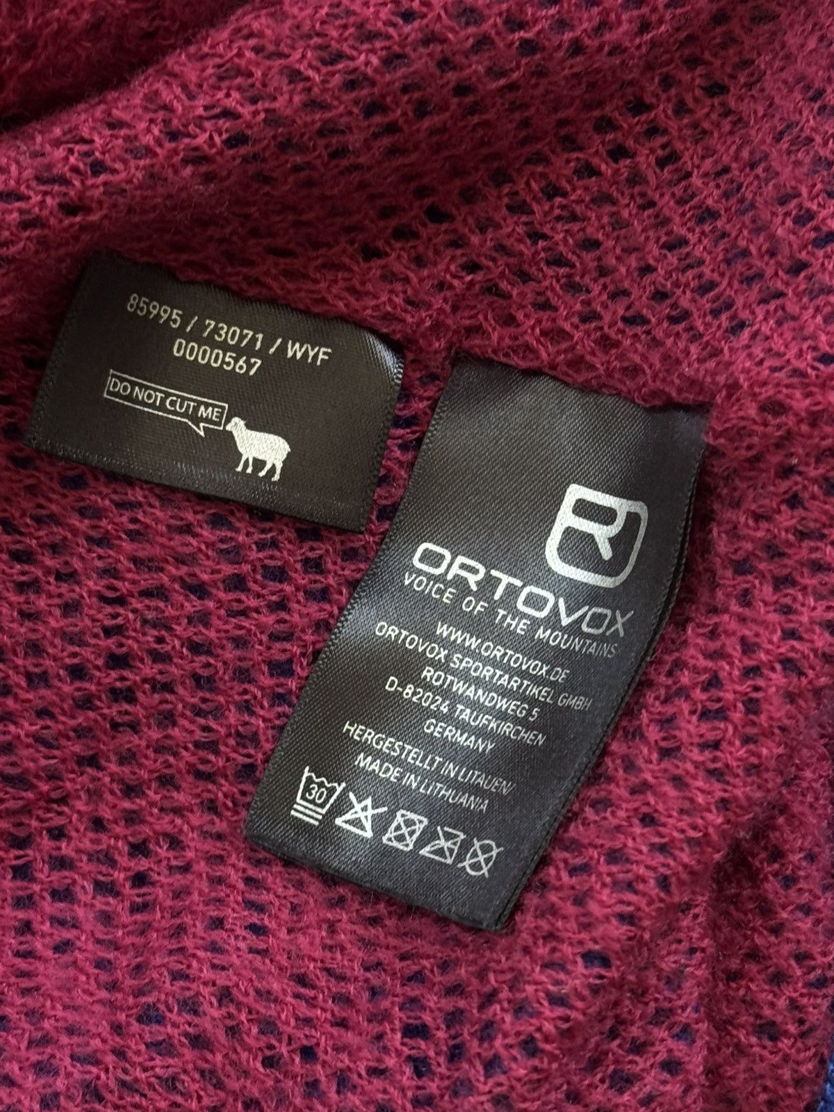 ORTOVOX Ortovox XS/size 1/4 zip sweater knitwear long sleeve outdoor Size XS / US 0-2 / IT 36-38 - 5 Thumbnail