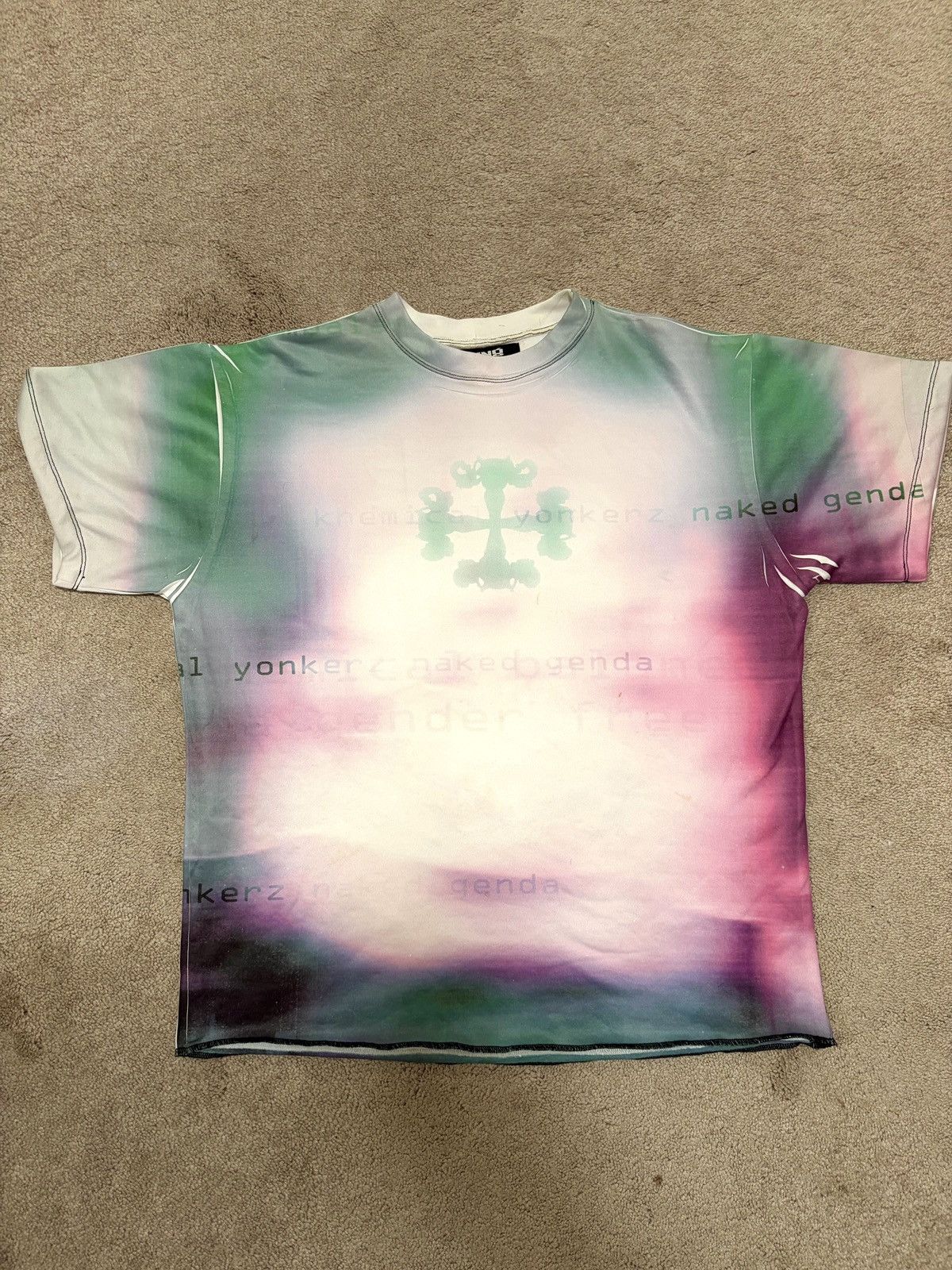 Japanese Brand Khemical Dye Nylon Matrix 3D Tee Size US L / EU 52-54 / 3 - 2 Thumbnail