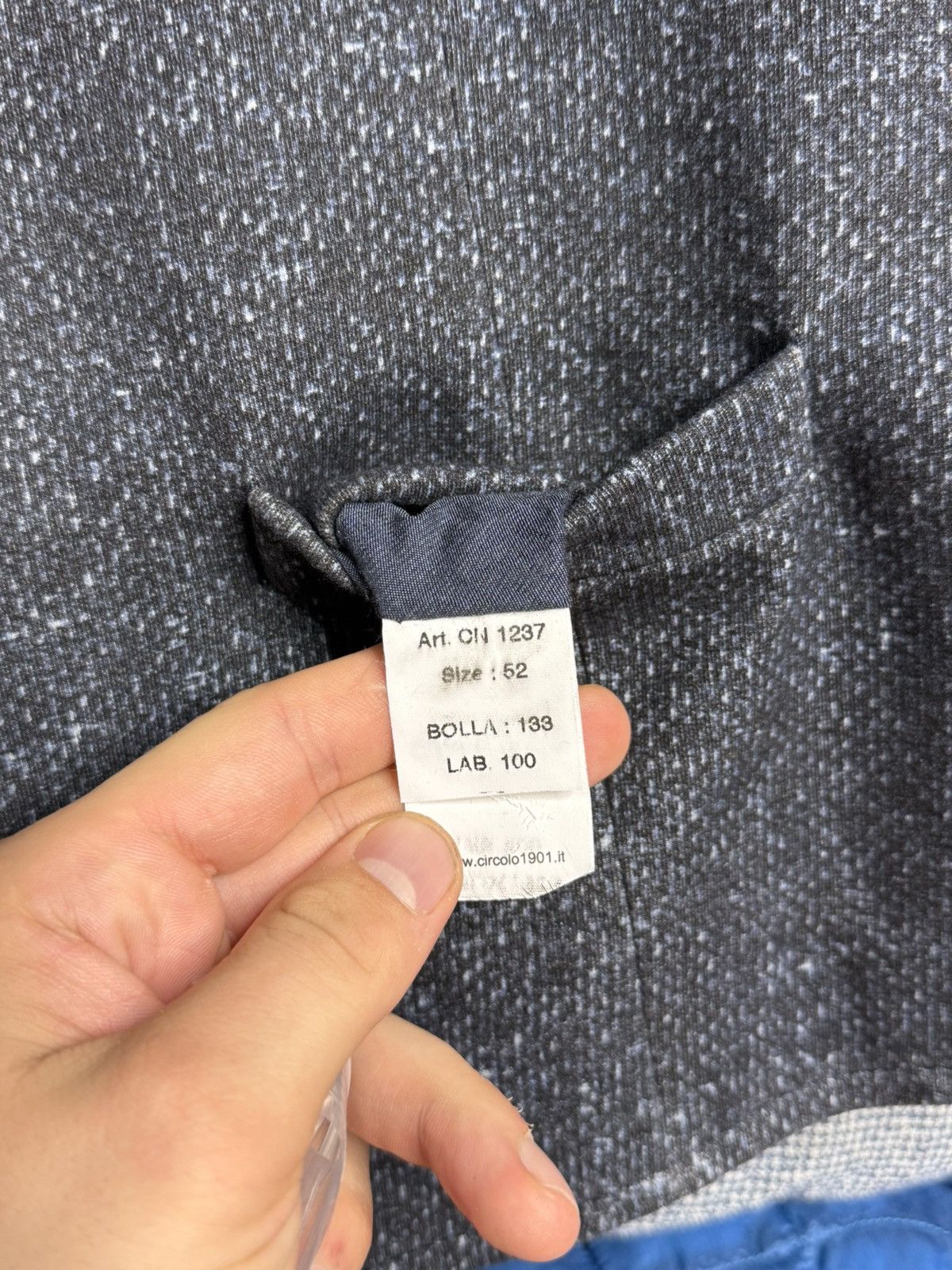 Circolo 1901 Circolo 1901 Navy Blue Wool vest size 48 Size US M / EU 48-50 / 2 - 7 Thumbnail