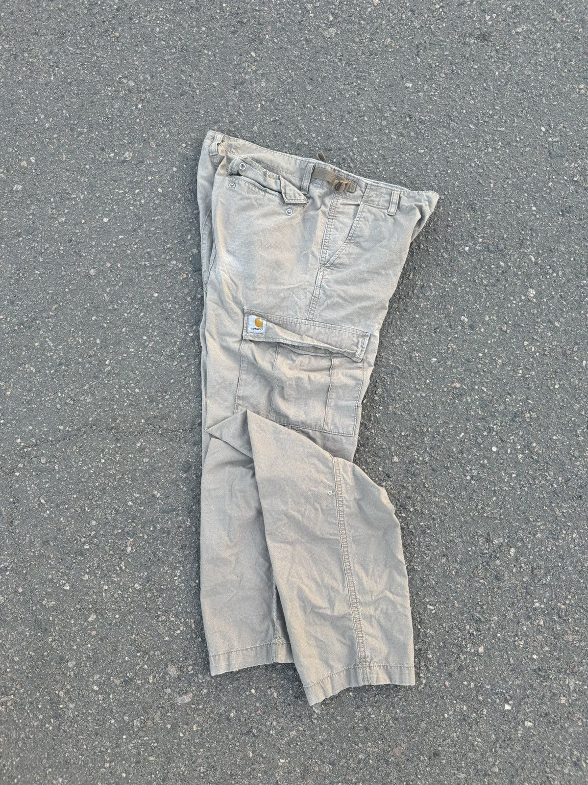 Carhartt × Vintage Vintage Y2K 90s Carhartt Crazy Baggy Cargo Pants Size US 32 / EU 48 - 2 Thumbnail