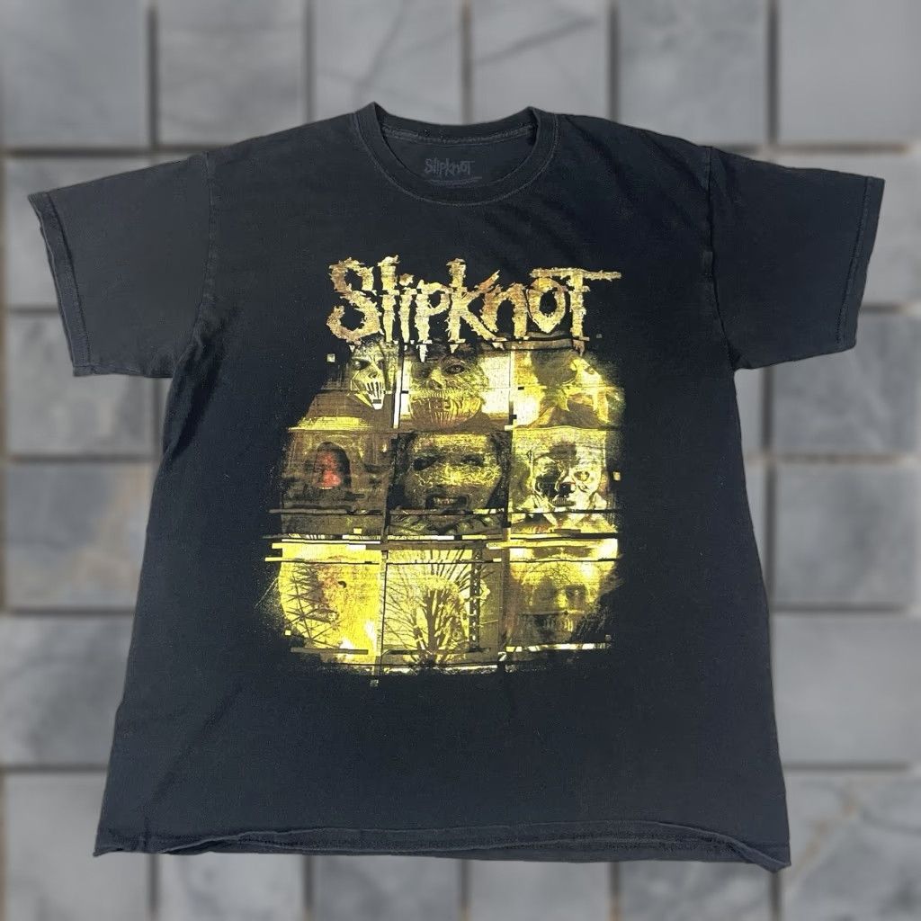 Doublet VINTAGE Slipknot Shirt Adult L Black Logo Double-Sided Tee Band Mens L Size US L / EU 52-54 / 3 - 1 Thumbnail