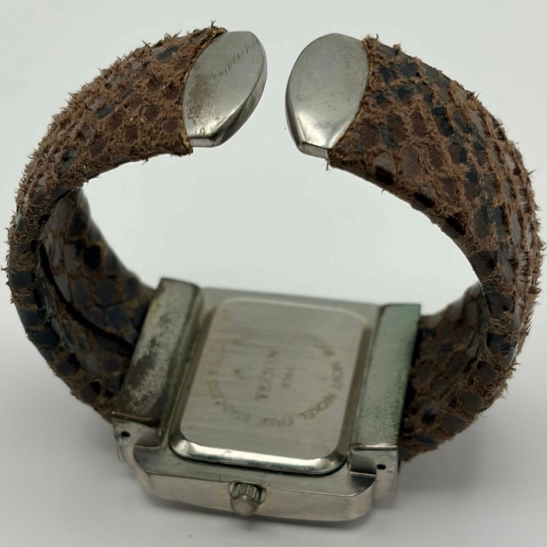 Other Silver & Brown Cuff Watch Size ONE SIZE - 4 Thumbnail