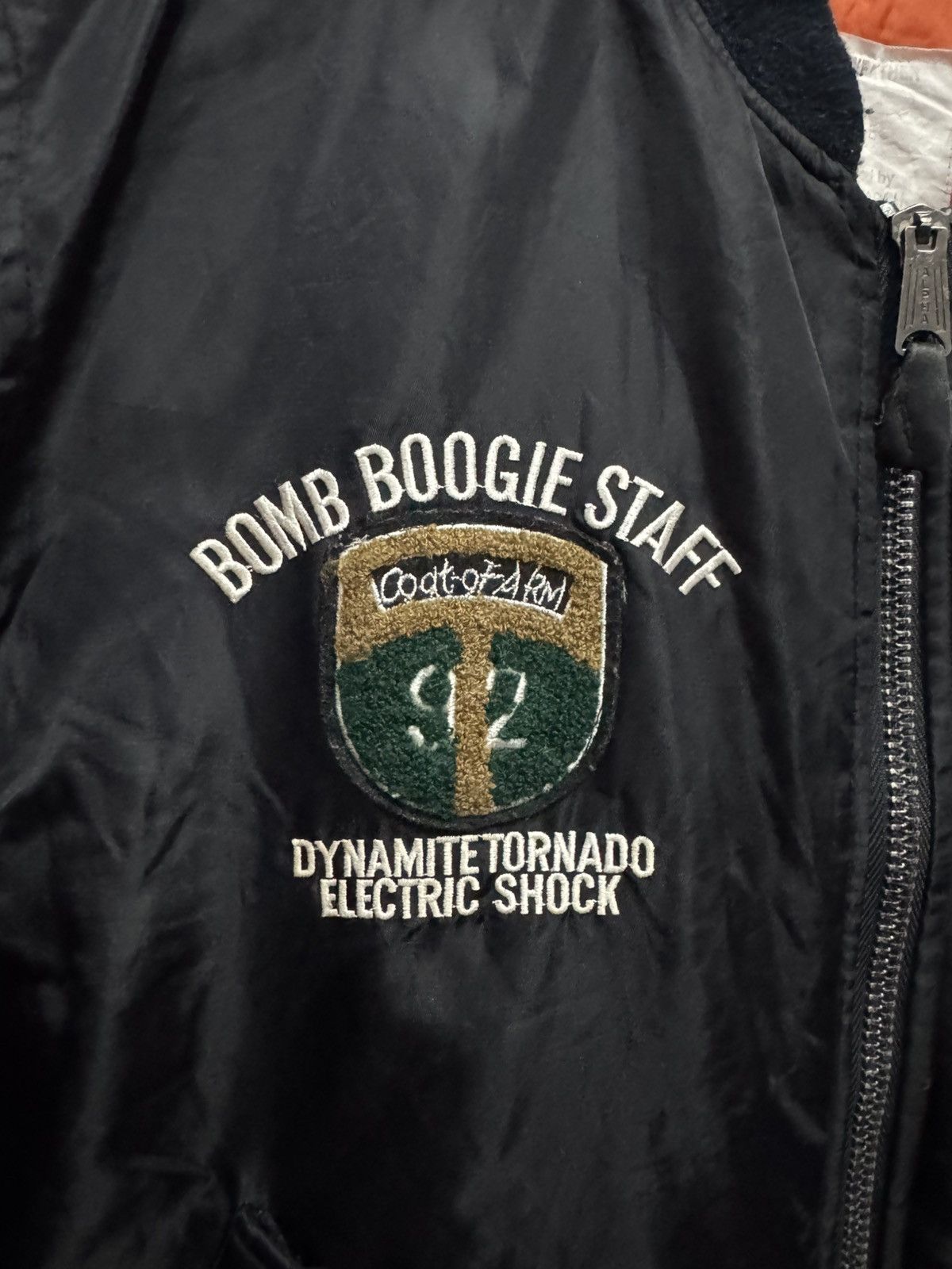 Alpha Industries Bomb Boogies x Alpha Type CWU-36/P MA-1 Bomber Jacket Size US XL / EU 56 / 4 - 6 Thumbnail