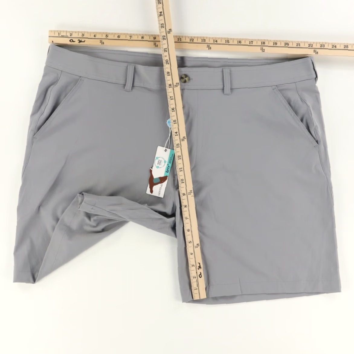 Vintage Genteal High Stretch Brrr Bunker Nylon Golf Shorts Sand Gray Men's 42 Size US 42 / EU 58 - 3 Thumbnail