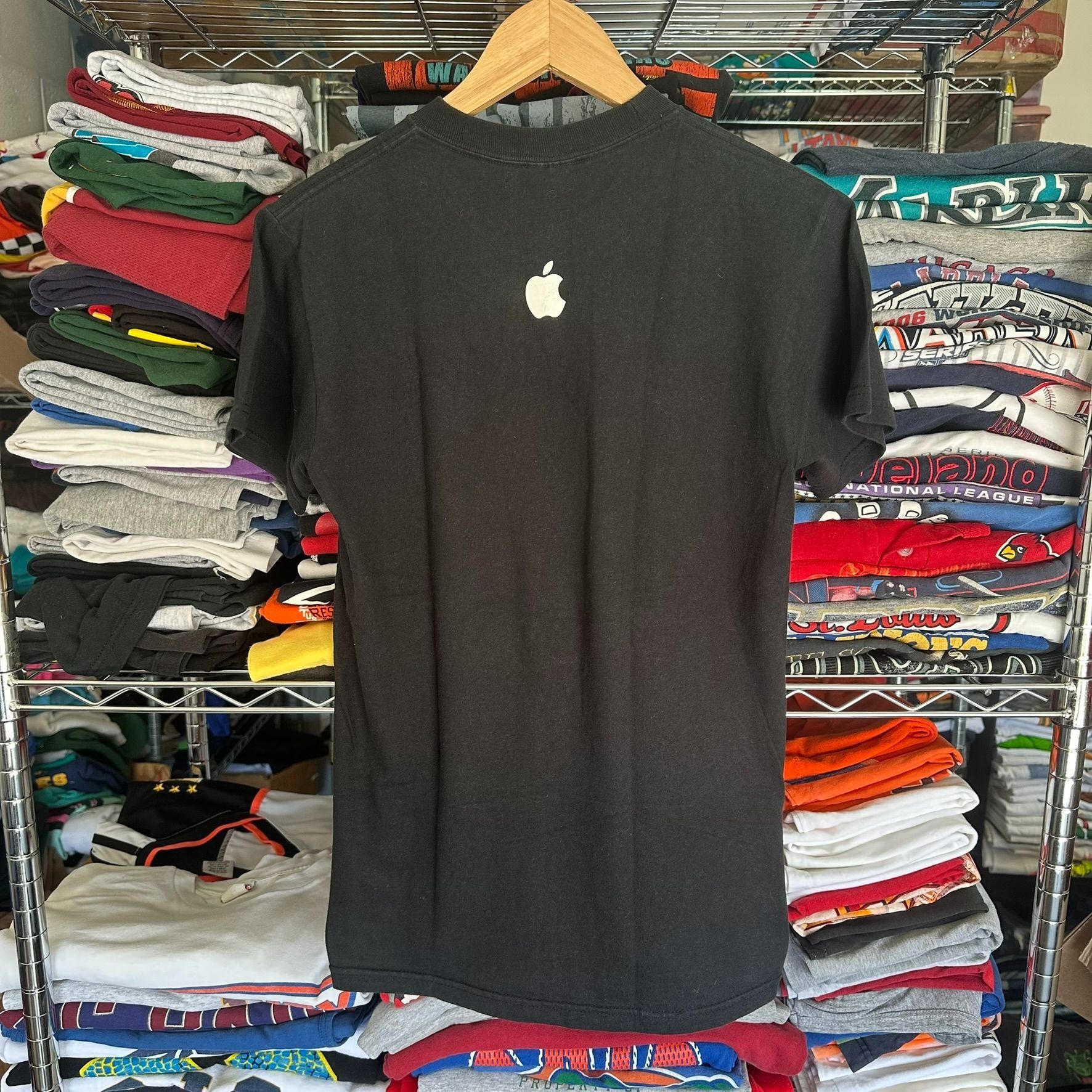 Apple Vintage Y2K Apple I Visited the Mothership T-Shirt Black S S Size US S / EU 44-46 / 1 - 5 Thumbnail