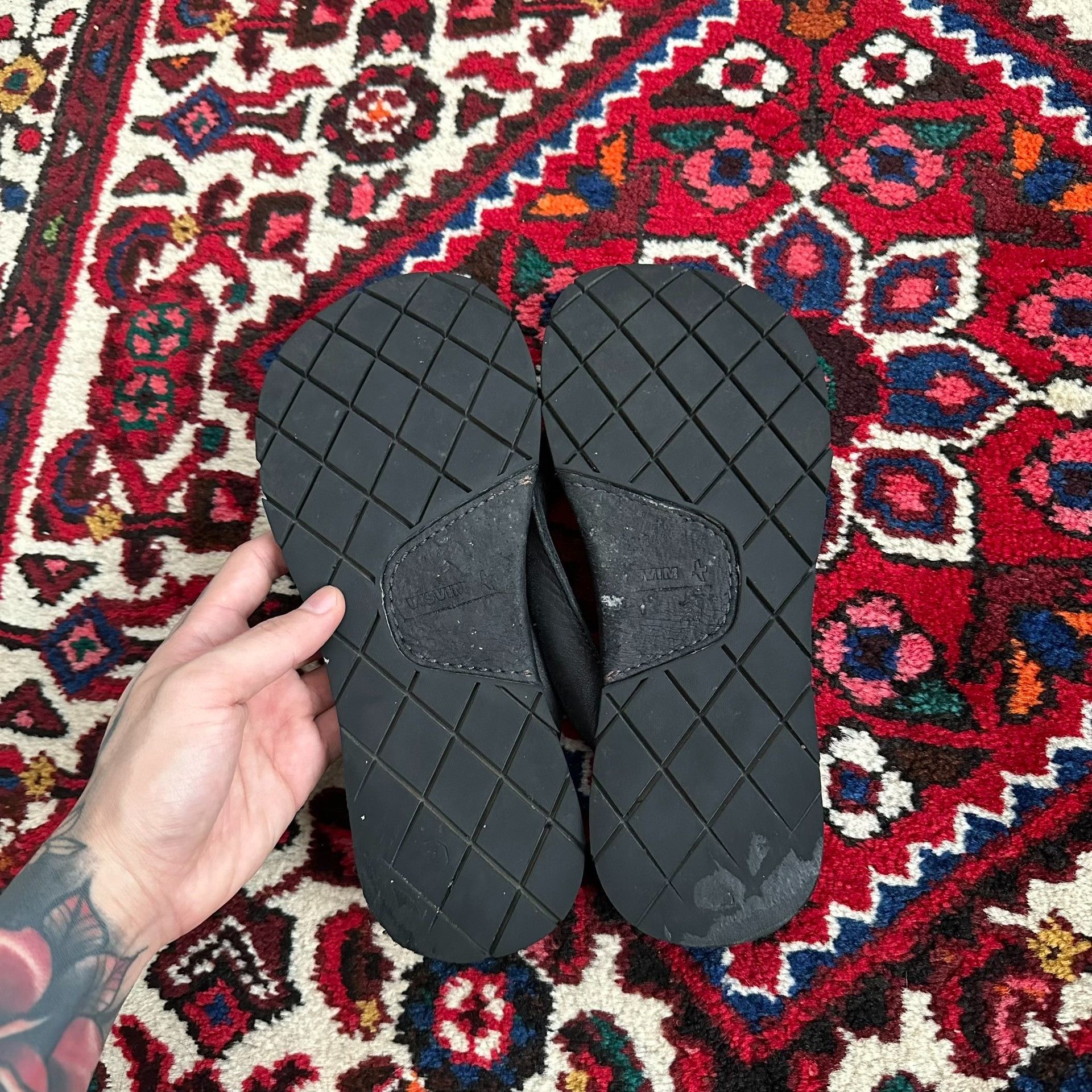 Visvim visvim x mastermind japan lama slippers Size US 7 / EU 40 - 6 Thumbnail