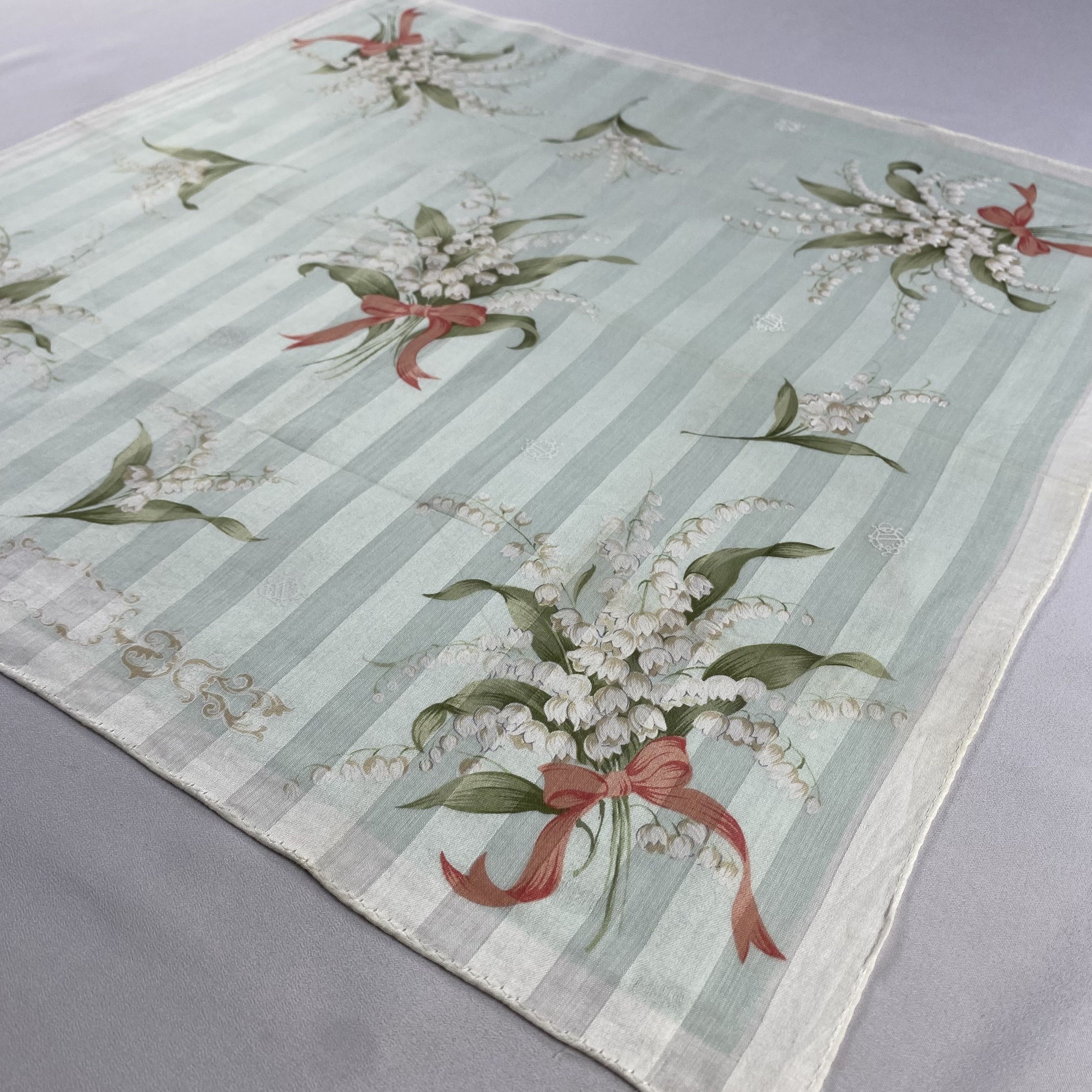 Vintage Christian Dior Monsieur Handkerchief / Neckerchief-P966 Size ONE SIZE - 2 Thumbnail
