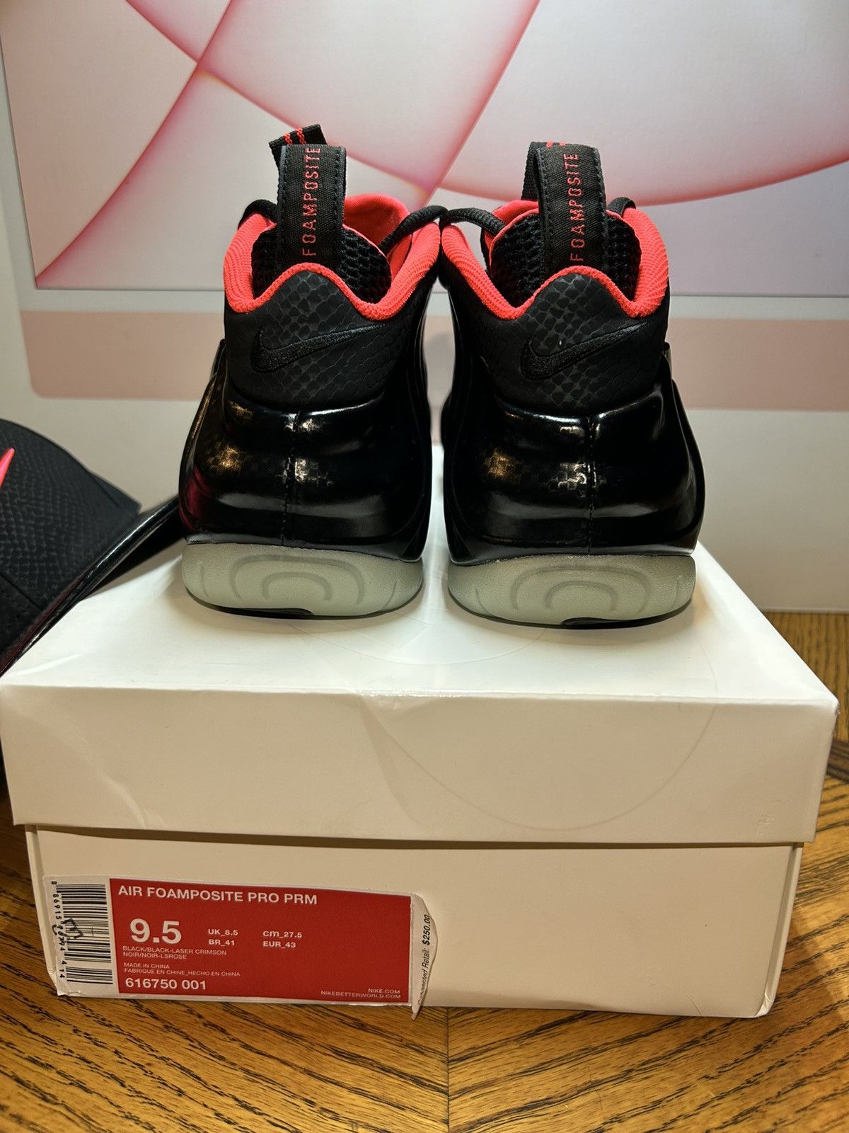 Nike Size 9.5 - Nike Air Foamposite Pro Prm Yzy Yeezyy 2014 Size US 9.5 / EU 42-43 - 5 Thumbnail