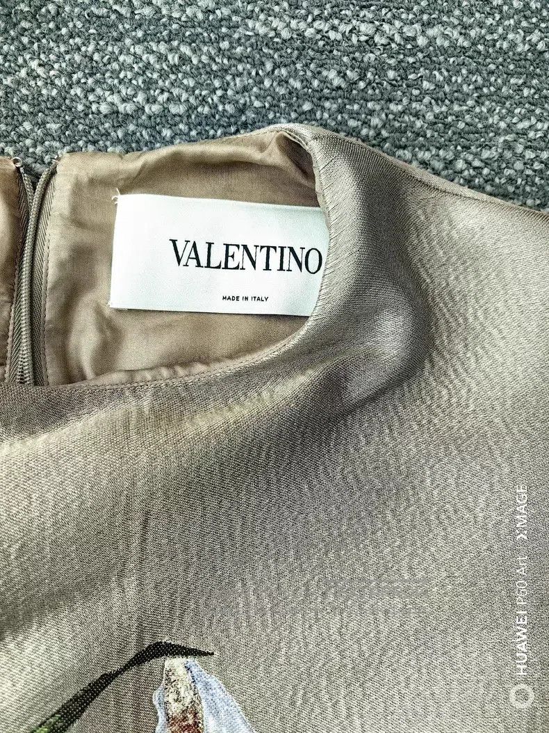 Valentino Valentino Brocade floral short-sleeved dress Size S / US 4 / IT 40 - 6 Thumbnail